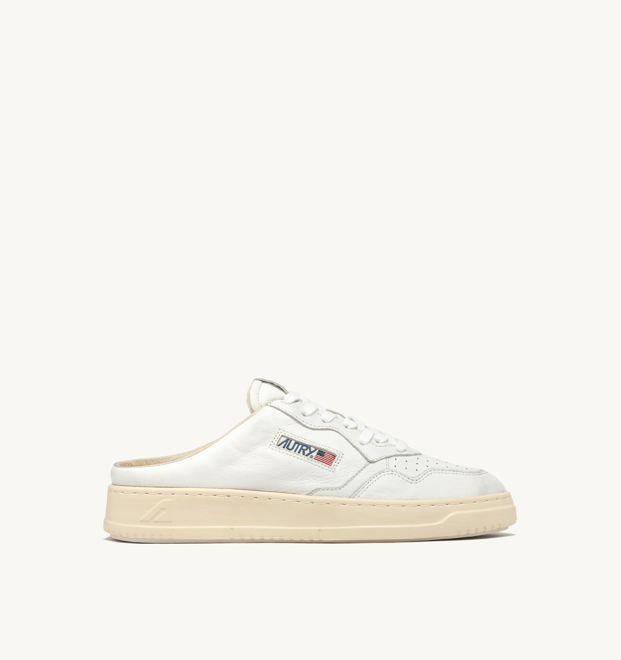 SNEAKERS MEDALIST MULE IN NAPPA COLORE BIANCO