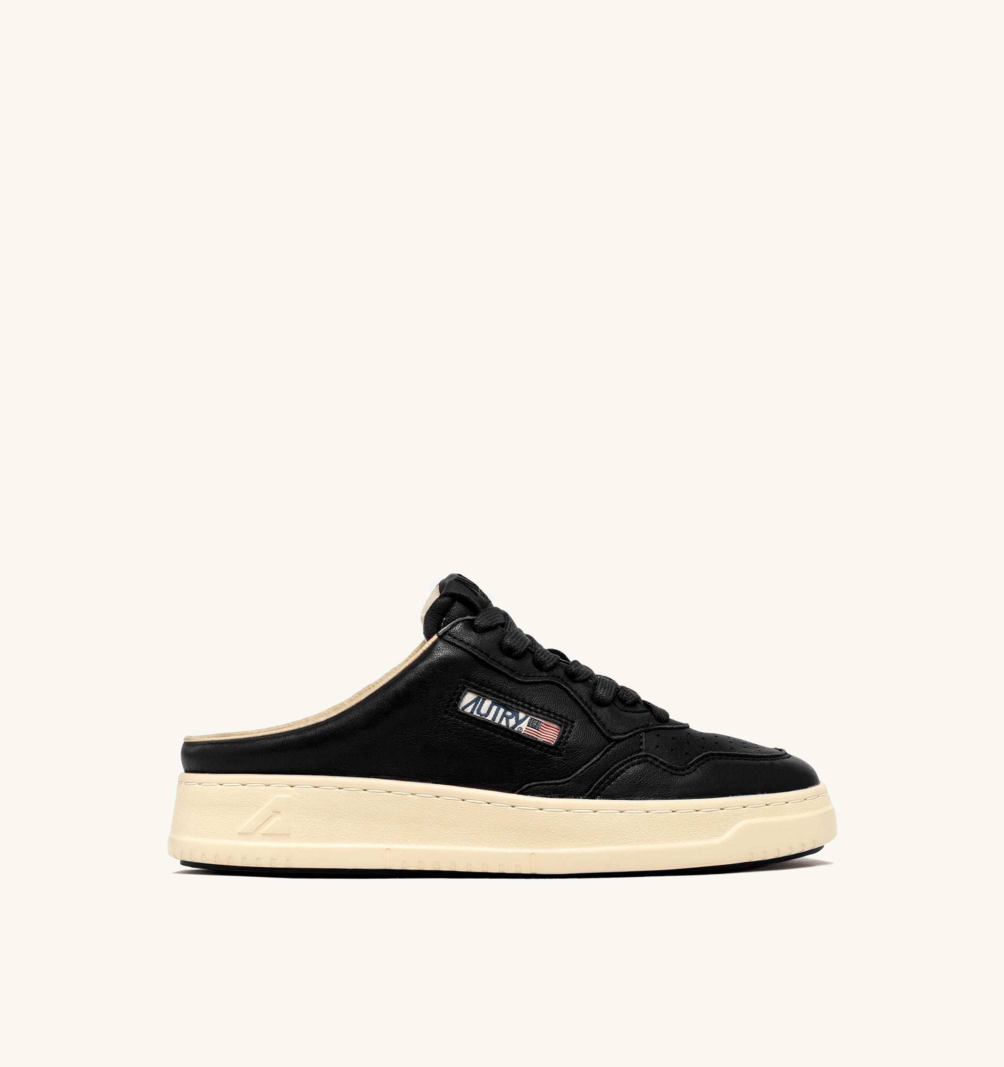 SNEAKERS MEDALIST MULE IN NAPPA COLORE NERO