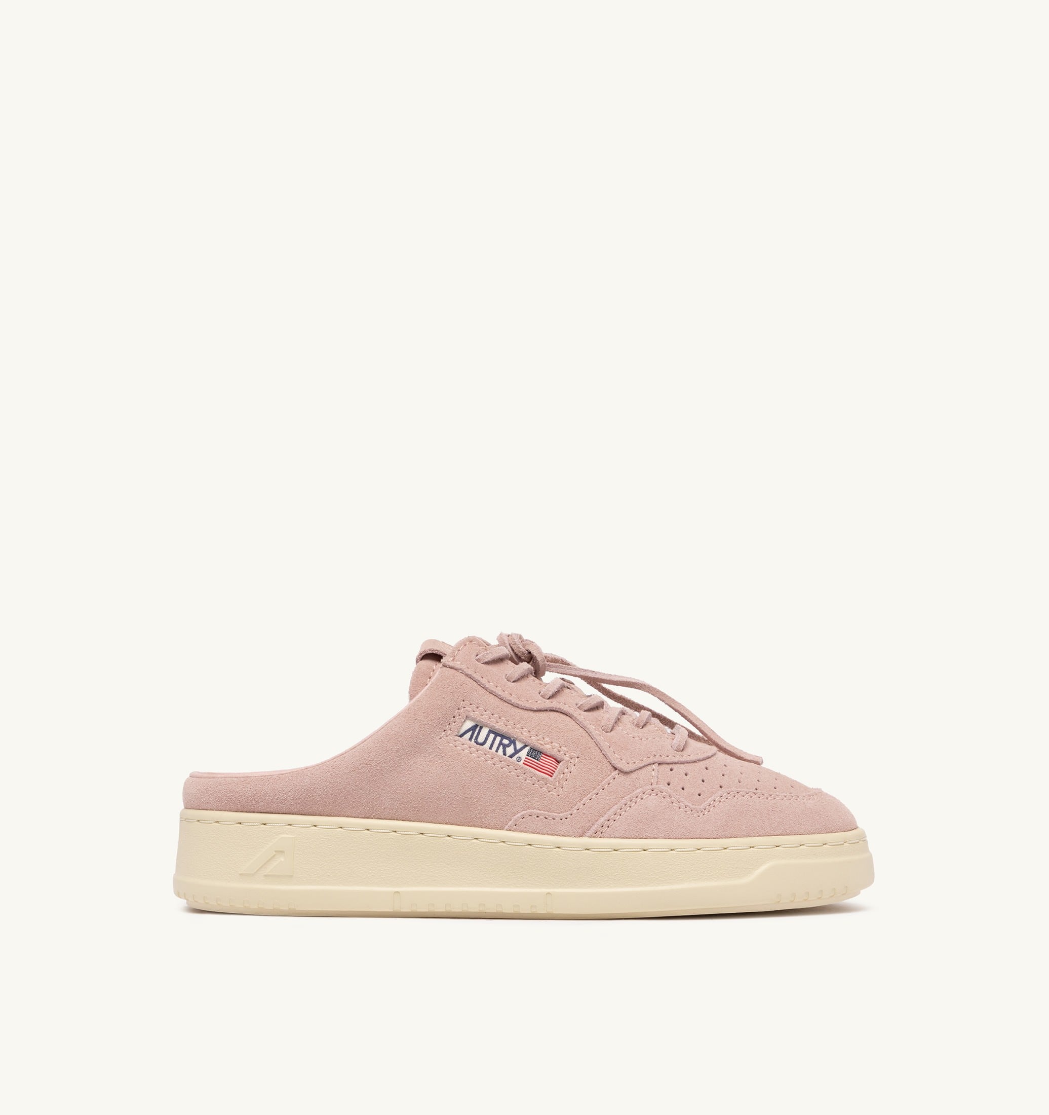 SNEAKERS MEDALIST MULE IN SUEDE SILK