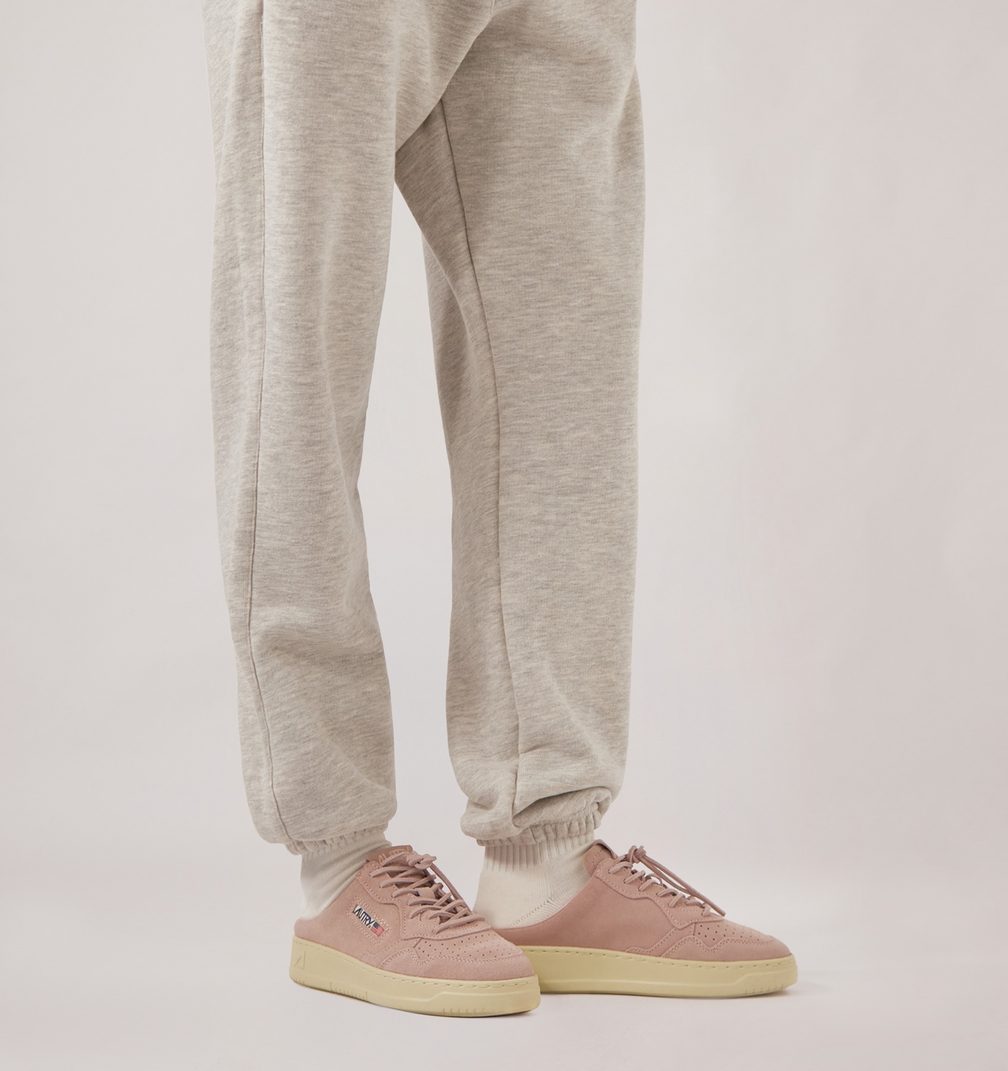 SNEAKERS MEDALIST MULE IN SUEDE SILK