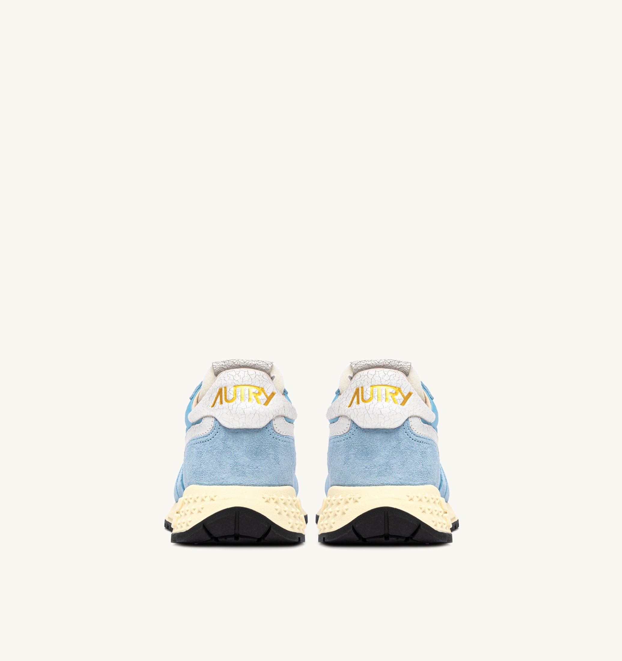 SNEAKERS REELWIND LOW IN NYLON E SUEDE BIANCO E FORGET ME NOT