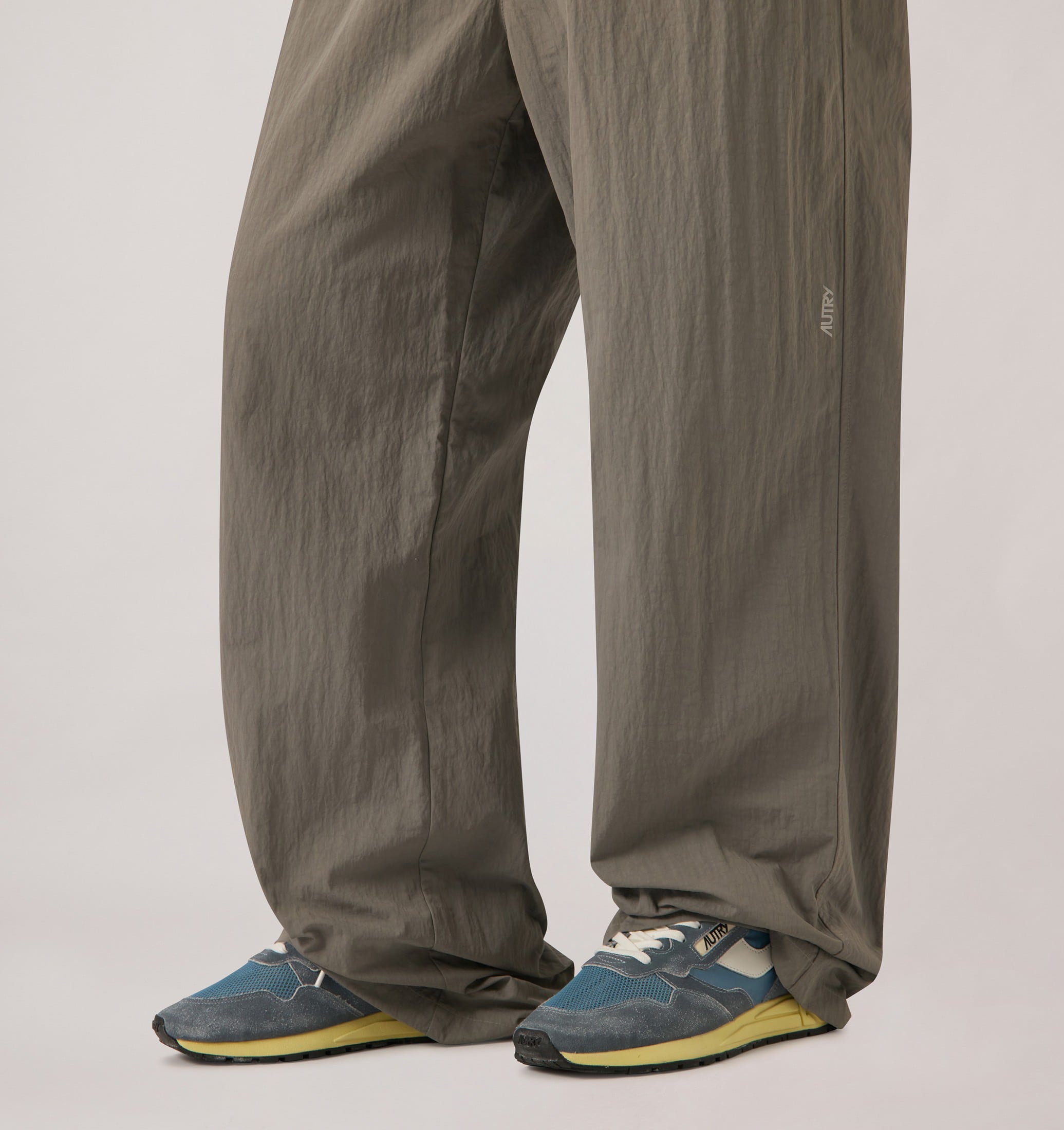 SNEAKERS REELWIND LOW IN NYLON E SUEDE BIANCO E SKY SUGAR