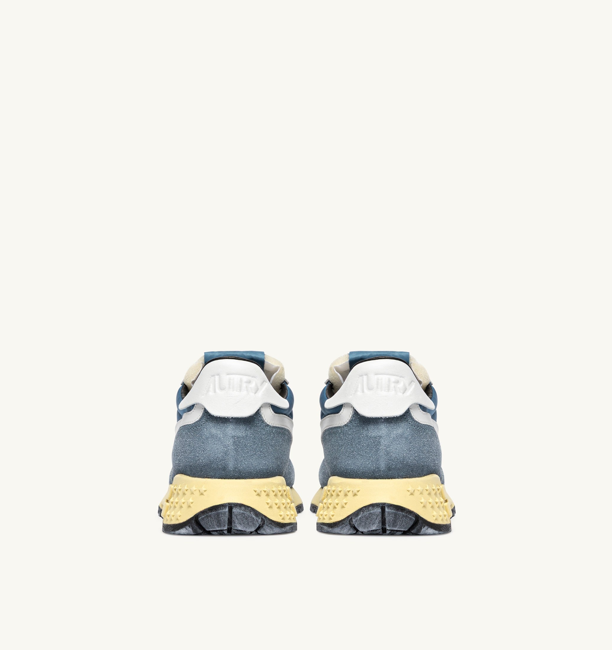 SNEAKERS REELWIND LOW IN NYLON E SUEDE BIANCO E SKY SUGAR