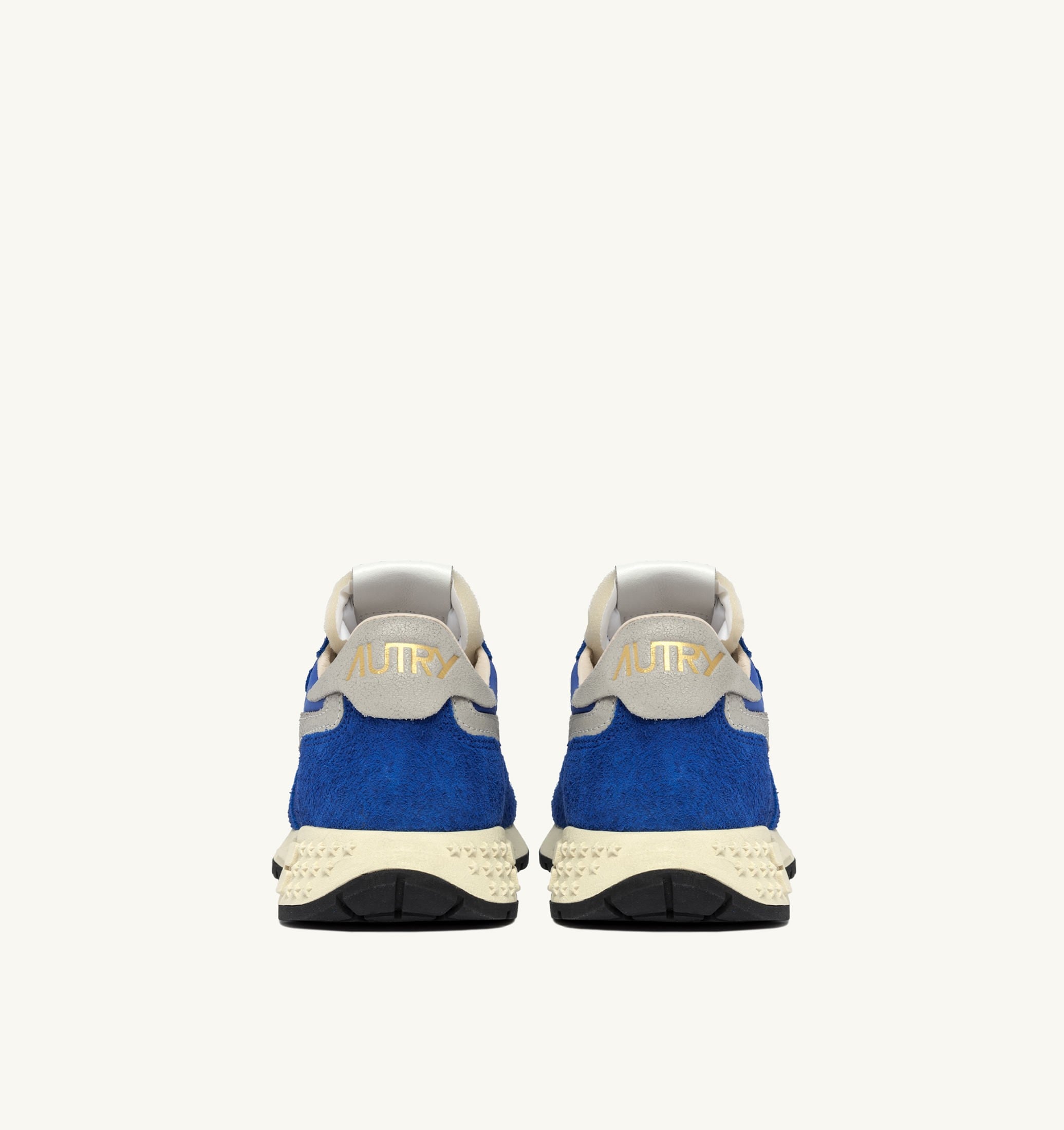 SNEAKERS REELWIND LOW IN NYLON E SUEDE BLU