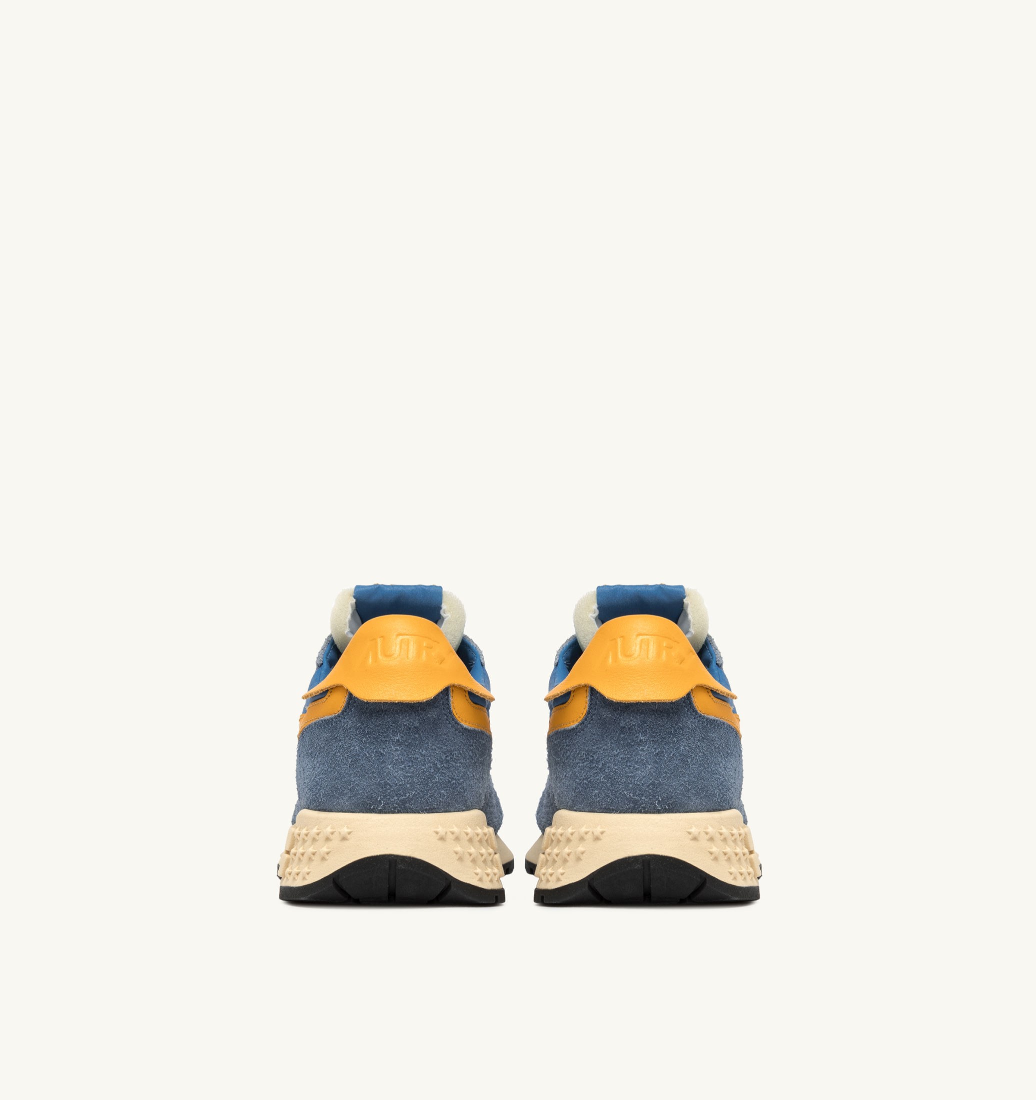 SNEAKERS REELWIND LOW IN NYLON E SUEDE COLORE CENBLE E GOLD FUSION
