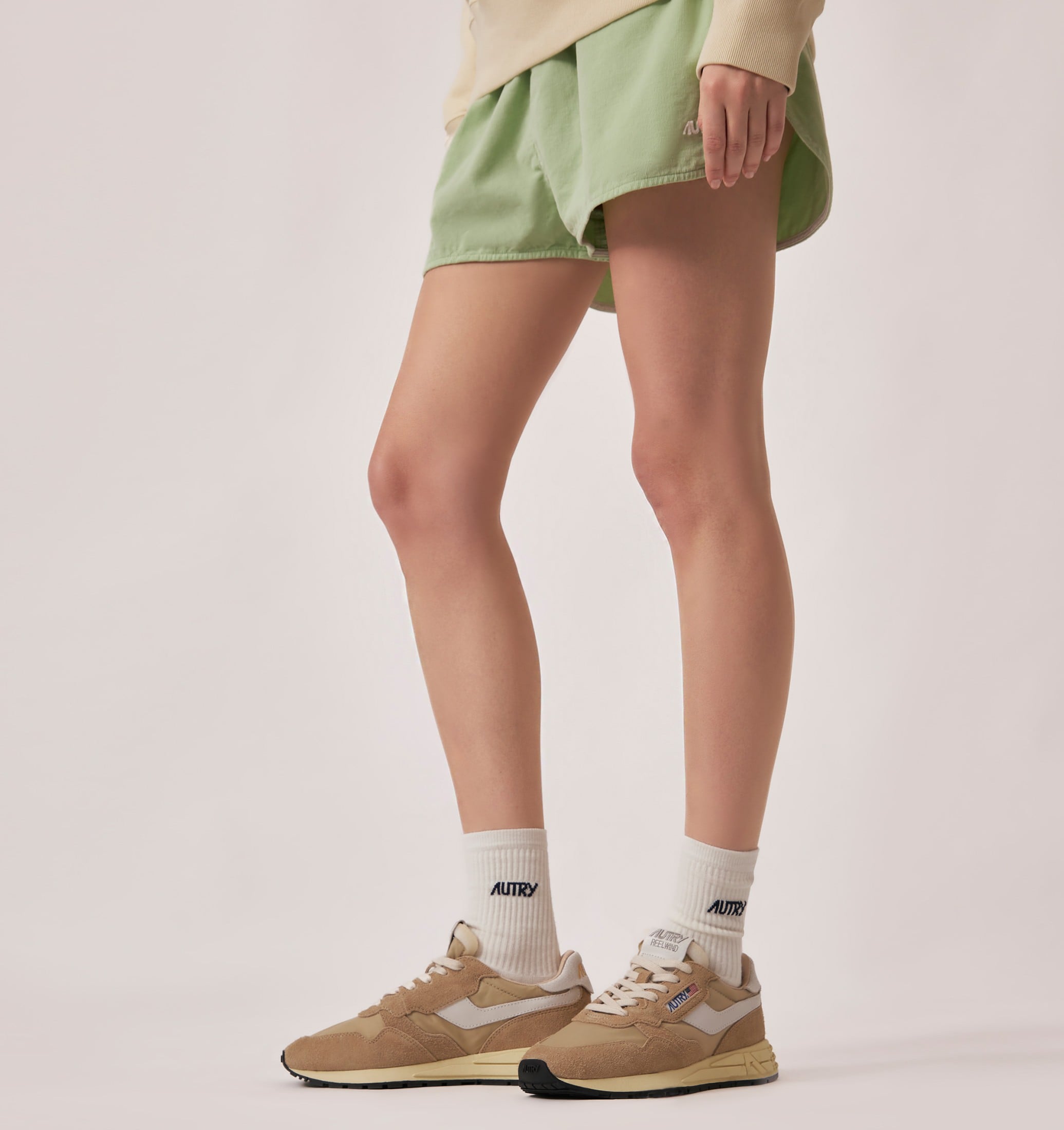 SNEAKERS REELWIND LOW IN NYLON E SUEDE COLORE FILLER