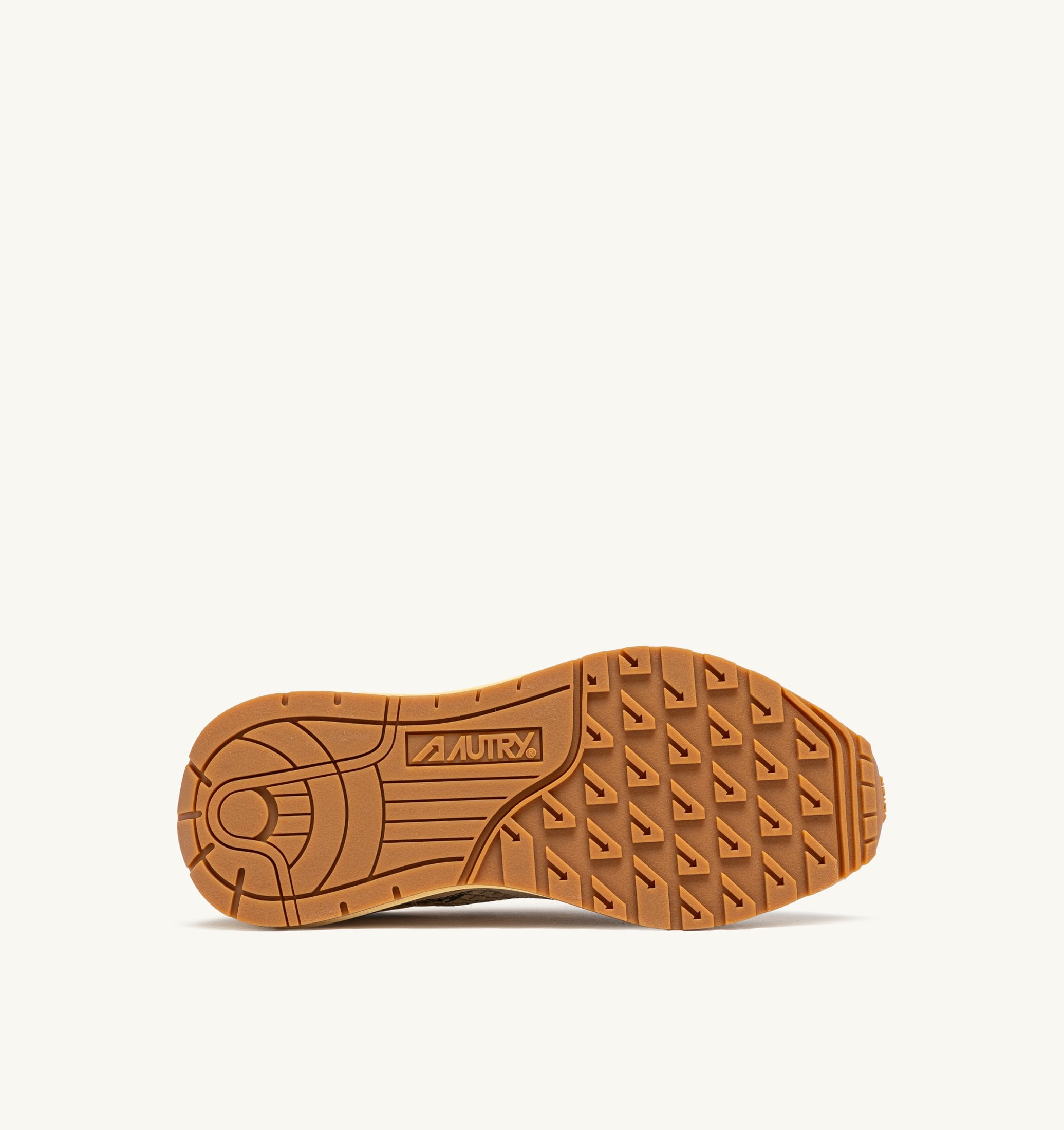 SNEAKERS REELWIND LOW IN NYLON E SUEDE ECRU E ROCK