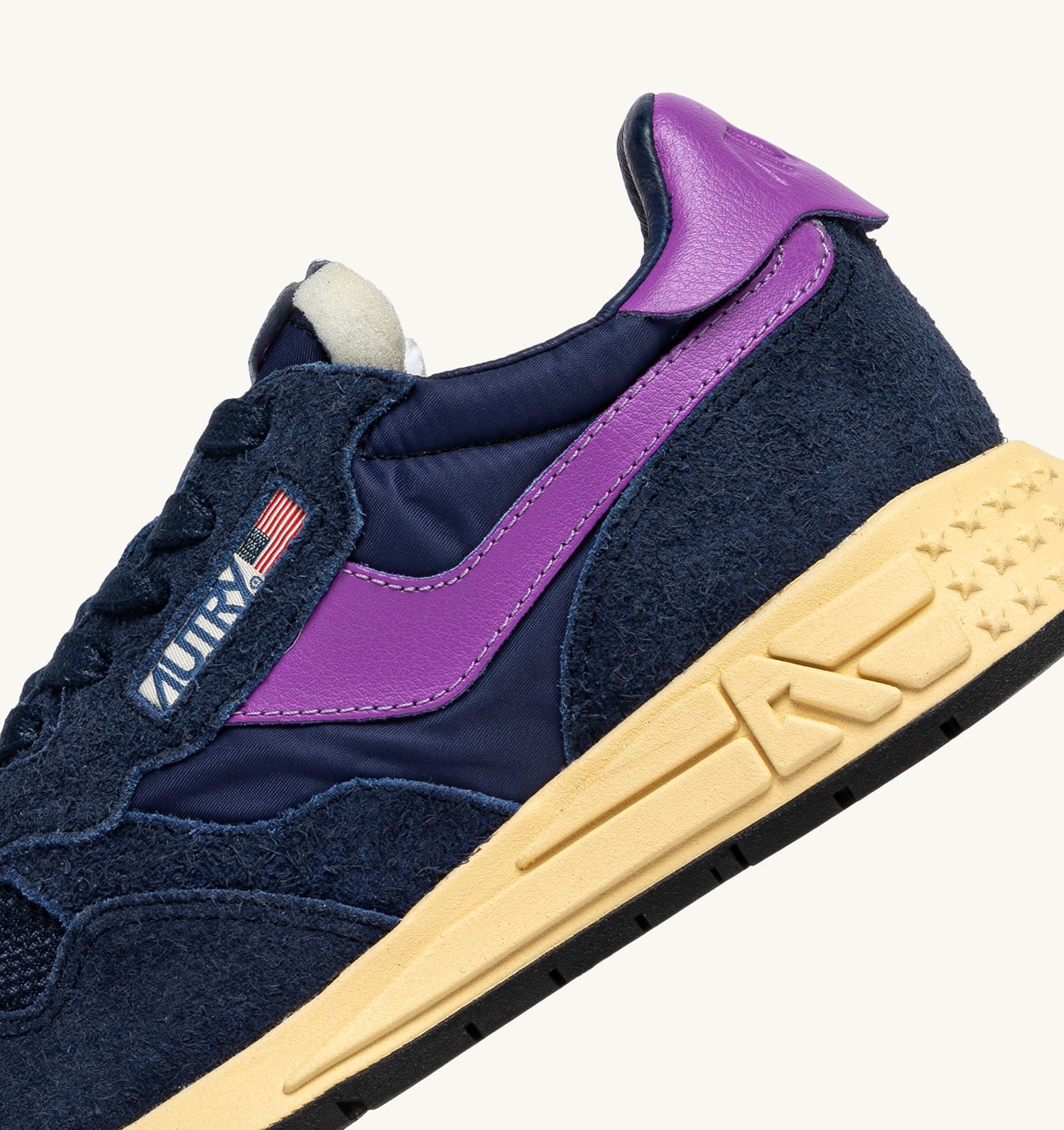 SNEAKERS REELWIND LOW IN NYLON E SUEDE NAVY E DEWBERRY