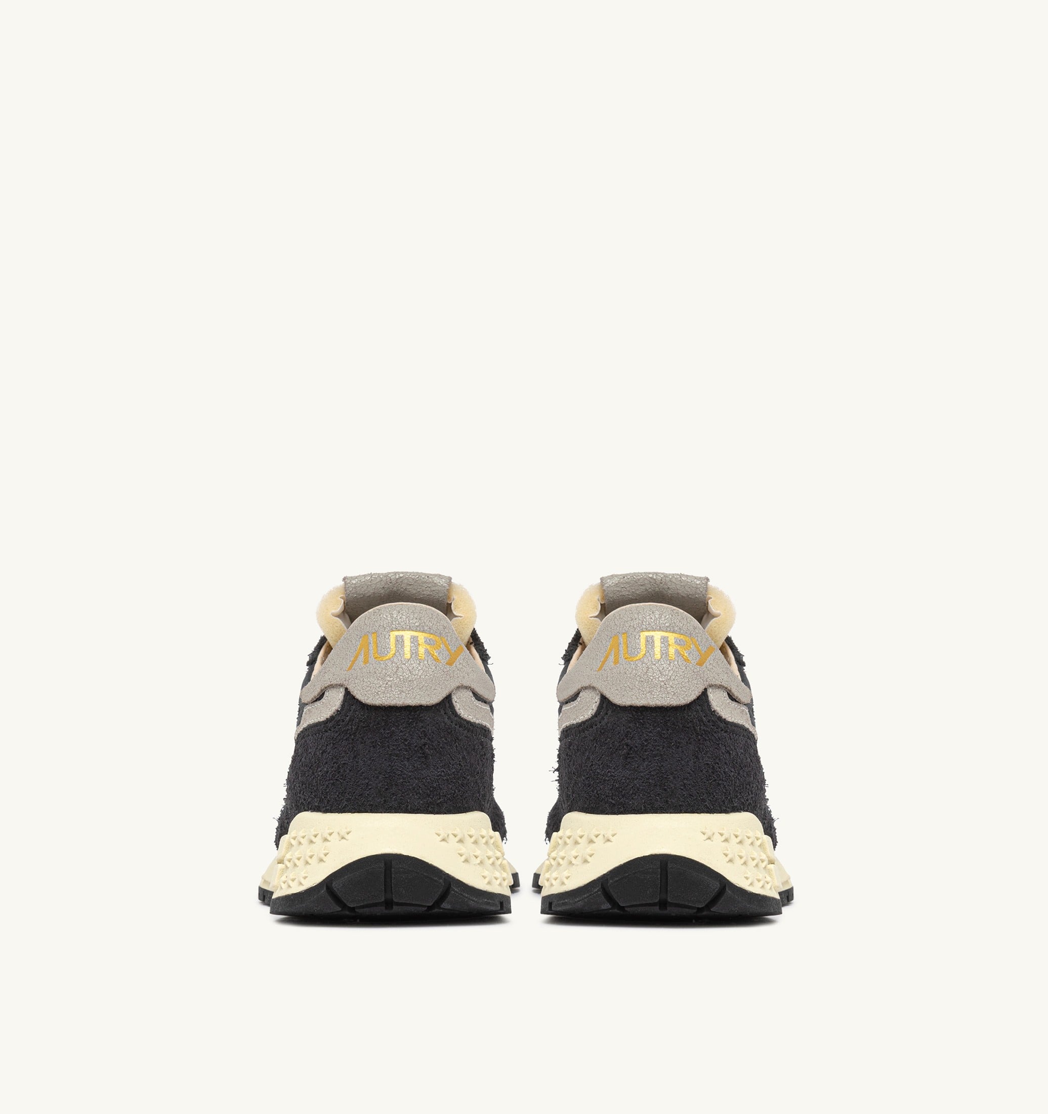 SNEAKERS REELWIND LOW IN NYLON E SUEDE NERA