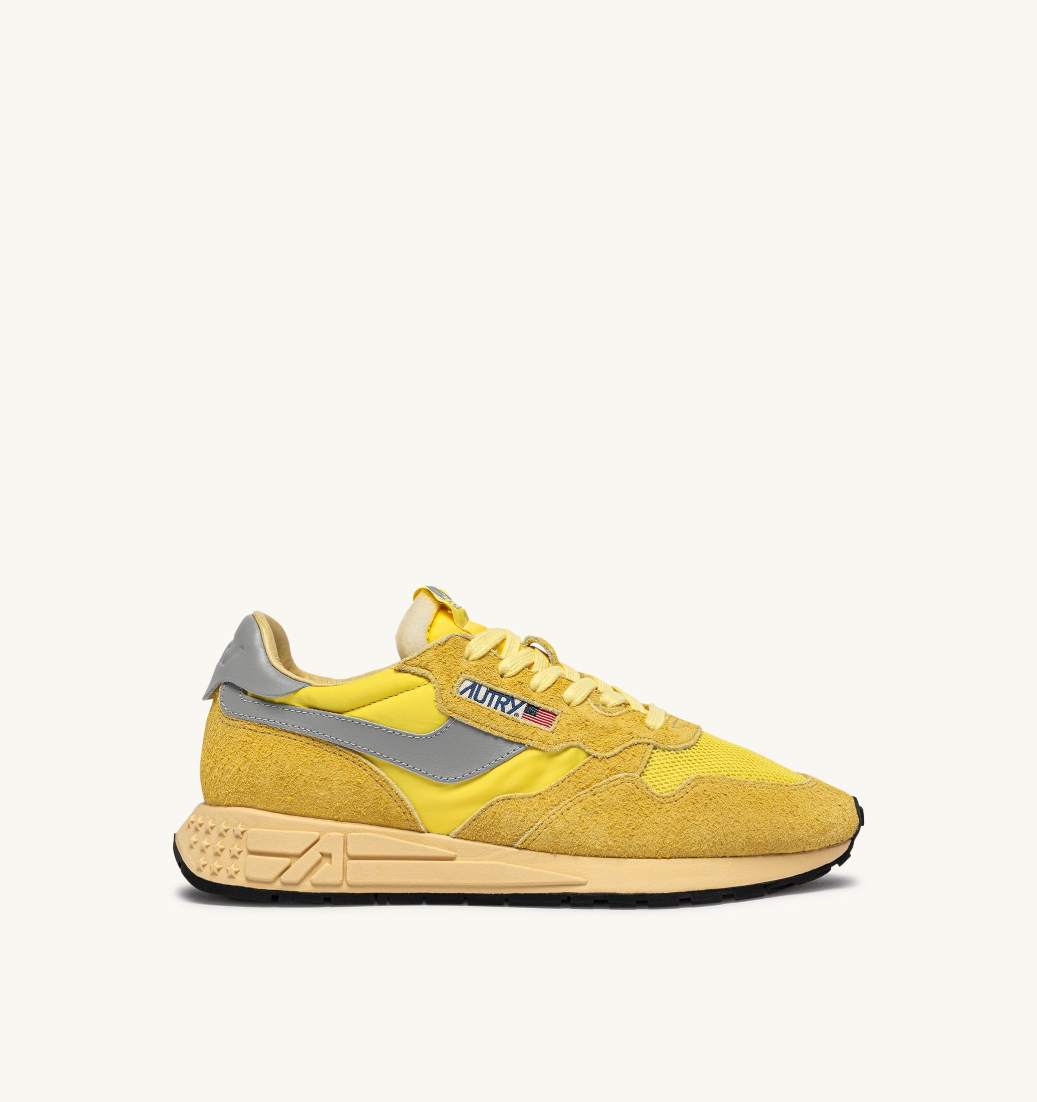 SNEAKERS REELWIND LOW IN NYLON E SUEDE POPCORN E VAPOR