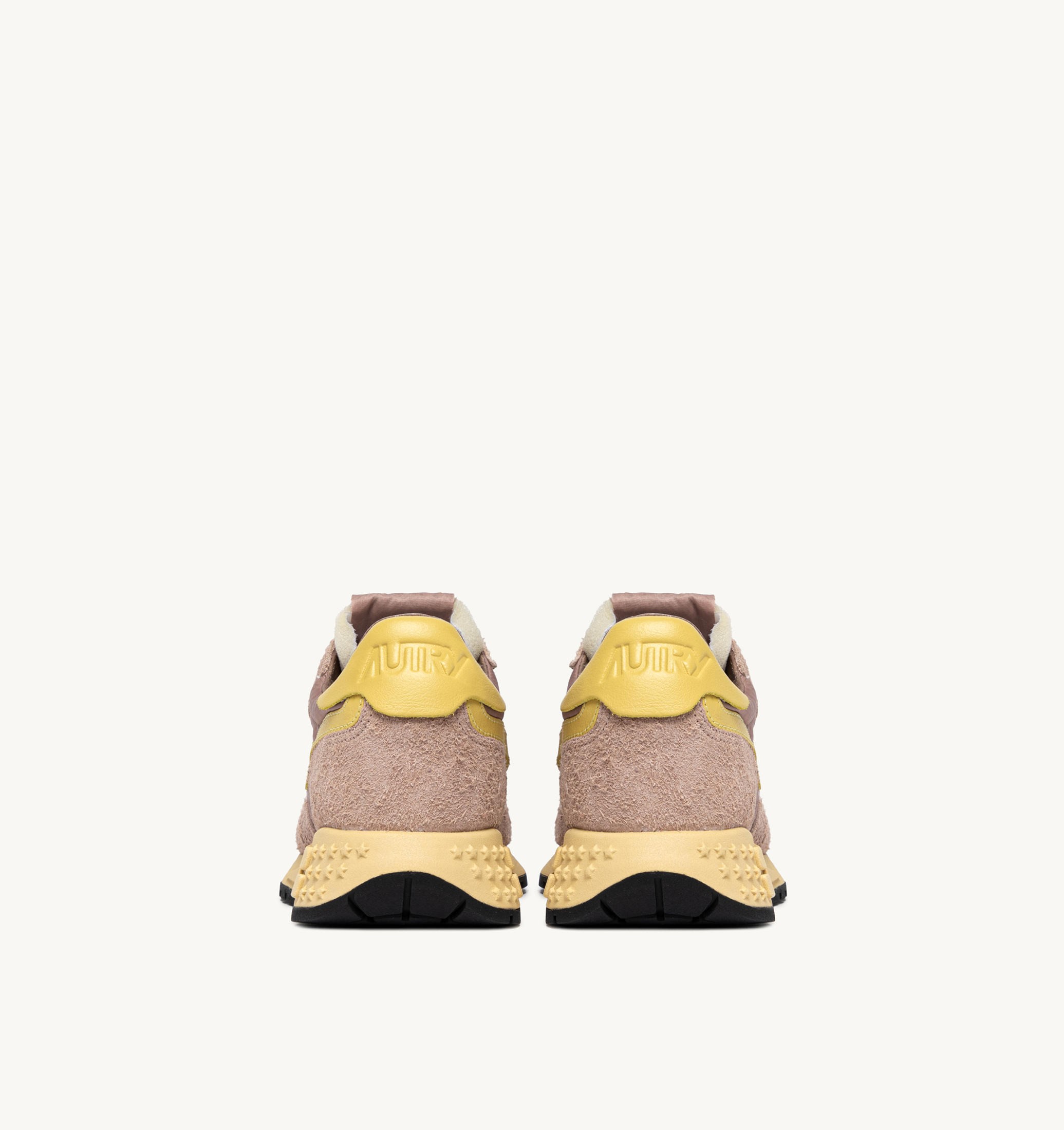 SNEAKERS REELWIND LOW IN NYLON E SUEDE ROSE CANNEL E RAFFIA
