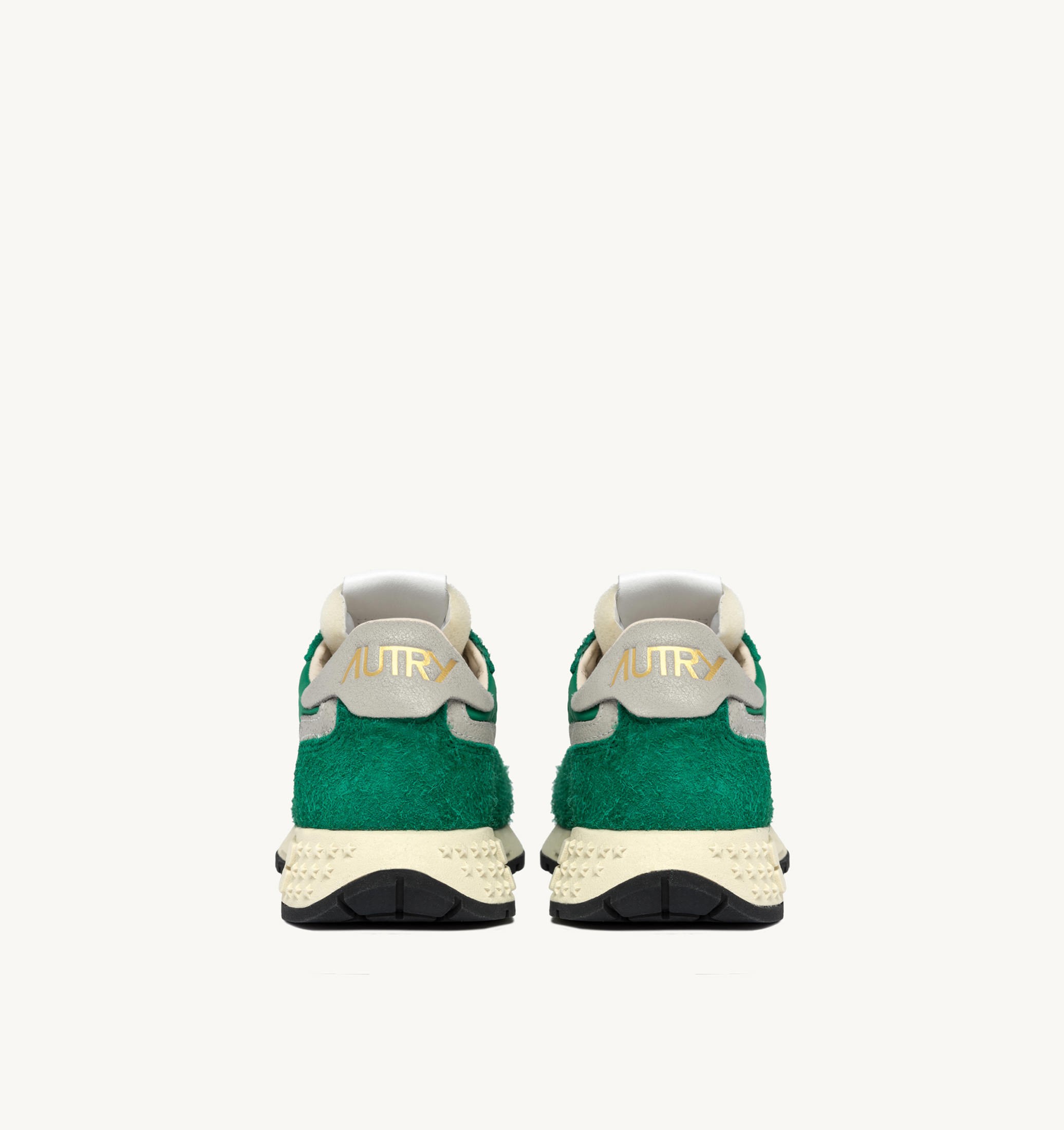 SNEAKERS REELWIND LOW IN NYLON E SUEDE VERDE