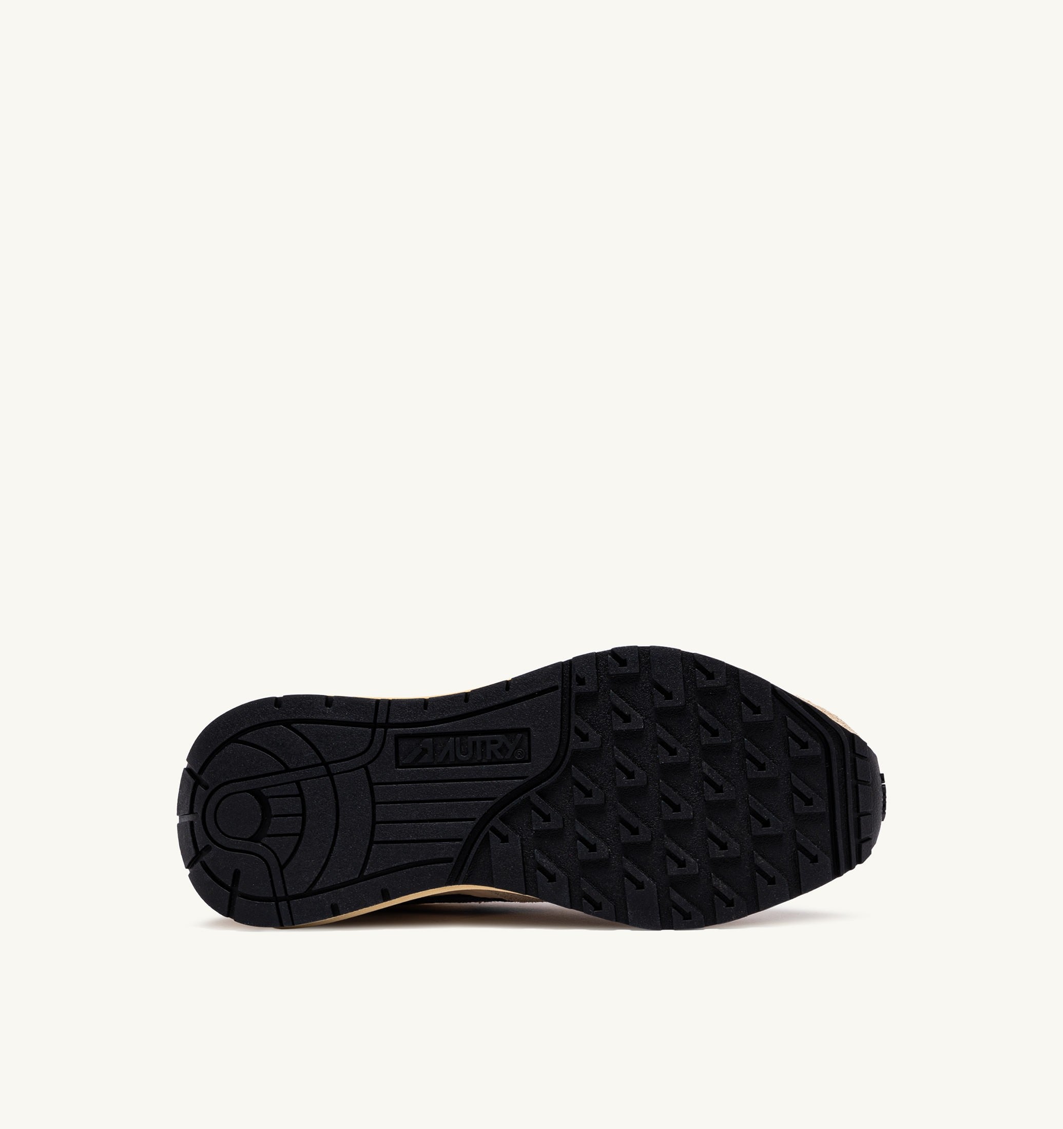 SNEAKERS REELWIND LOW IN NYLON SUEDE E PELLE ECRU' E ENSIGN BLUE
