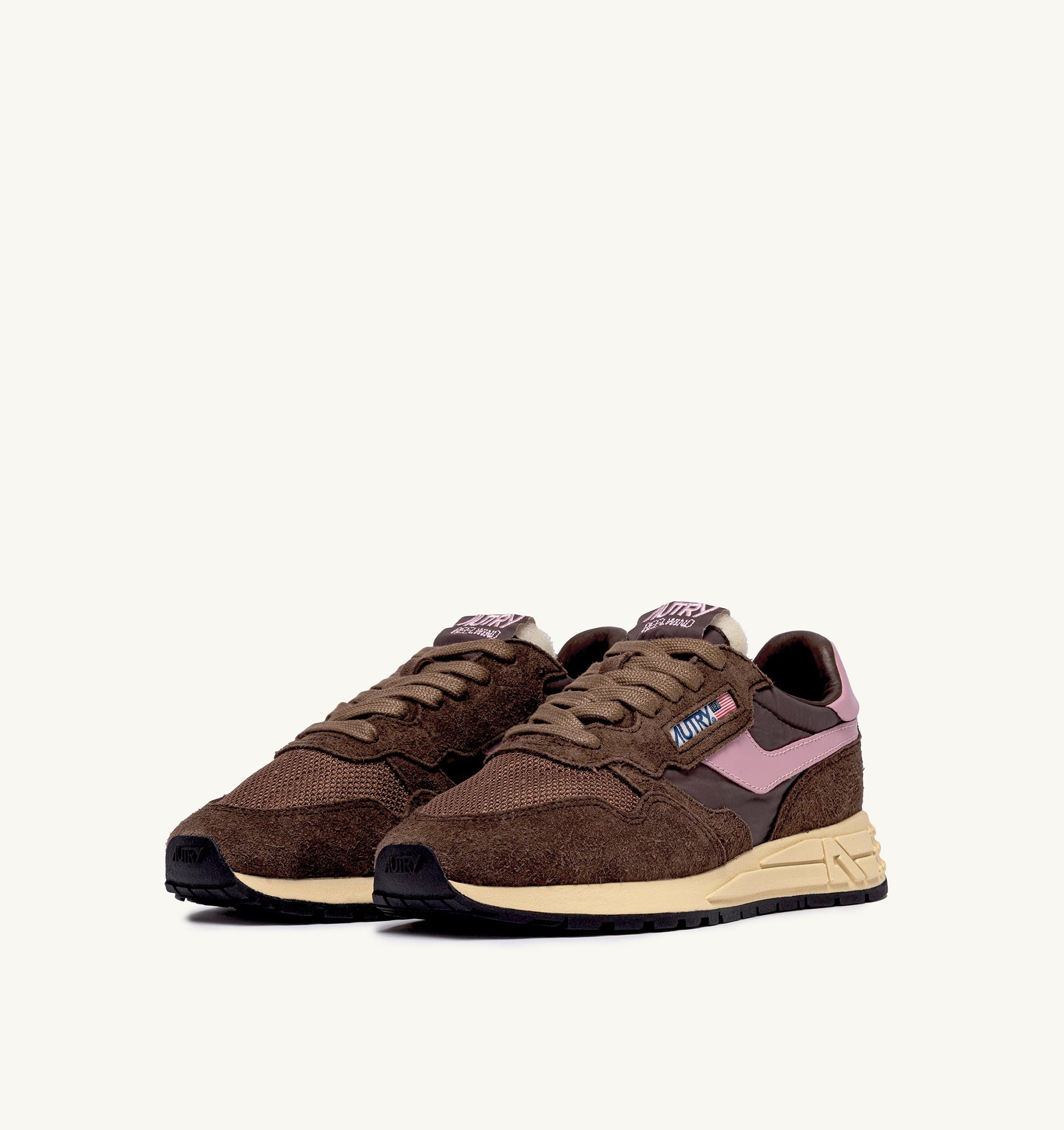 SNEAKERS REELWIND LOW IN NYLON SUEDE E PELLE PLUGH E ZEPHYR