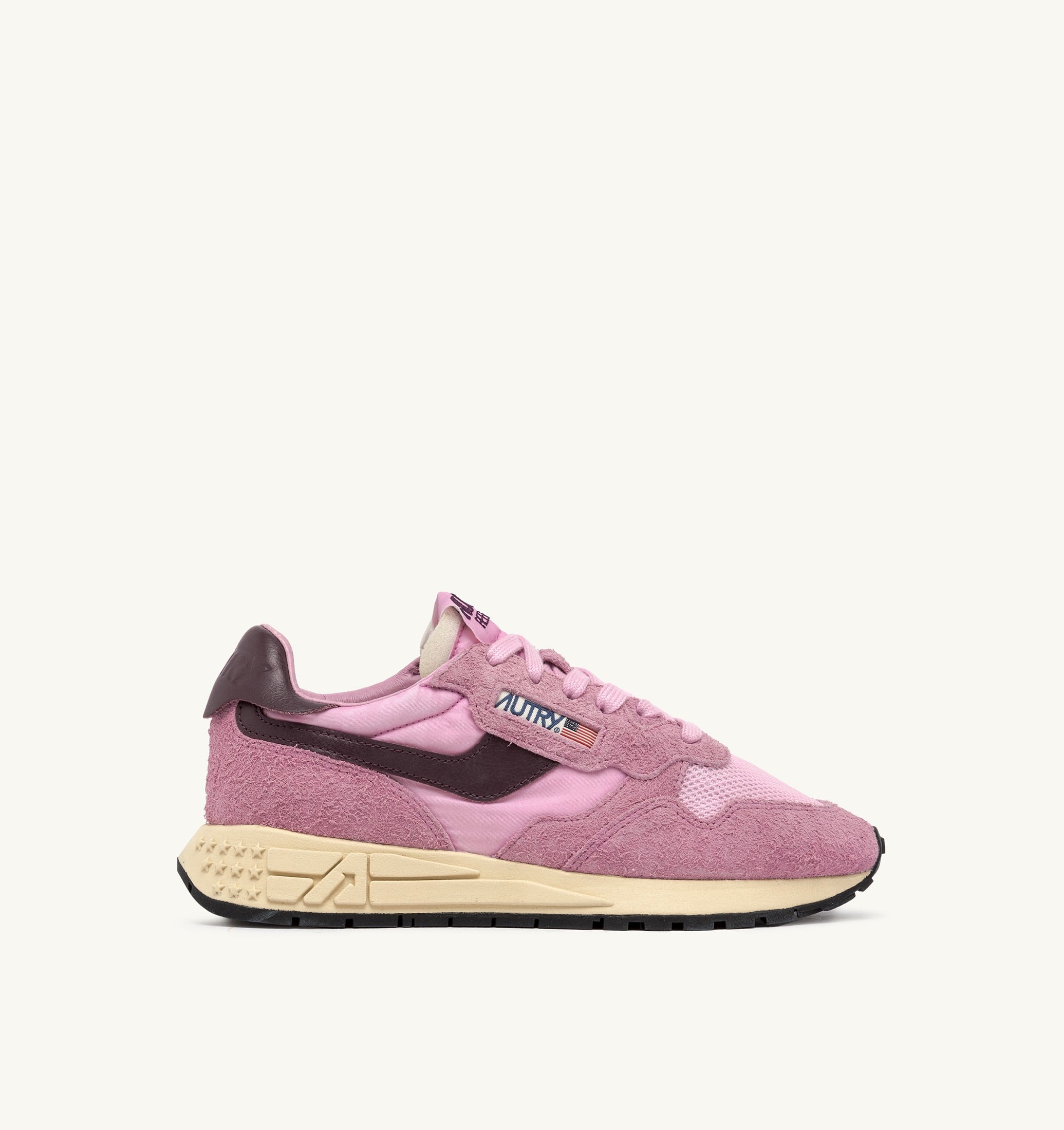 SNEAKERS REELWIND LOW IN SUEDE E NYLON ROSEATE E ROSE