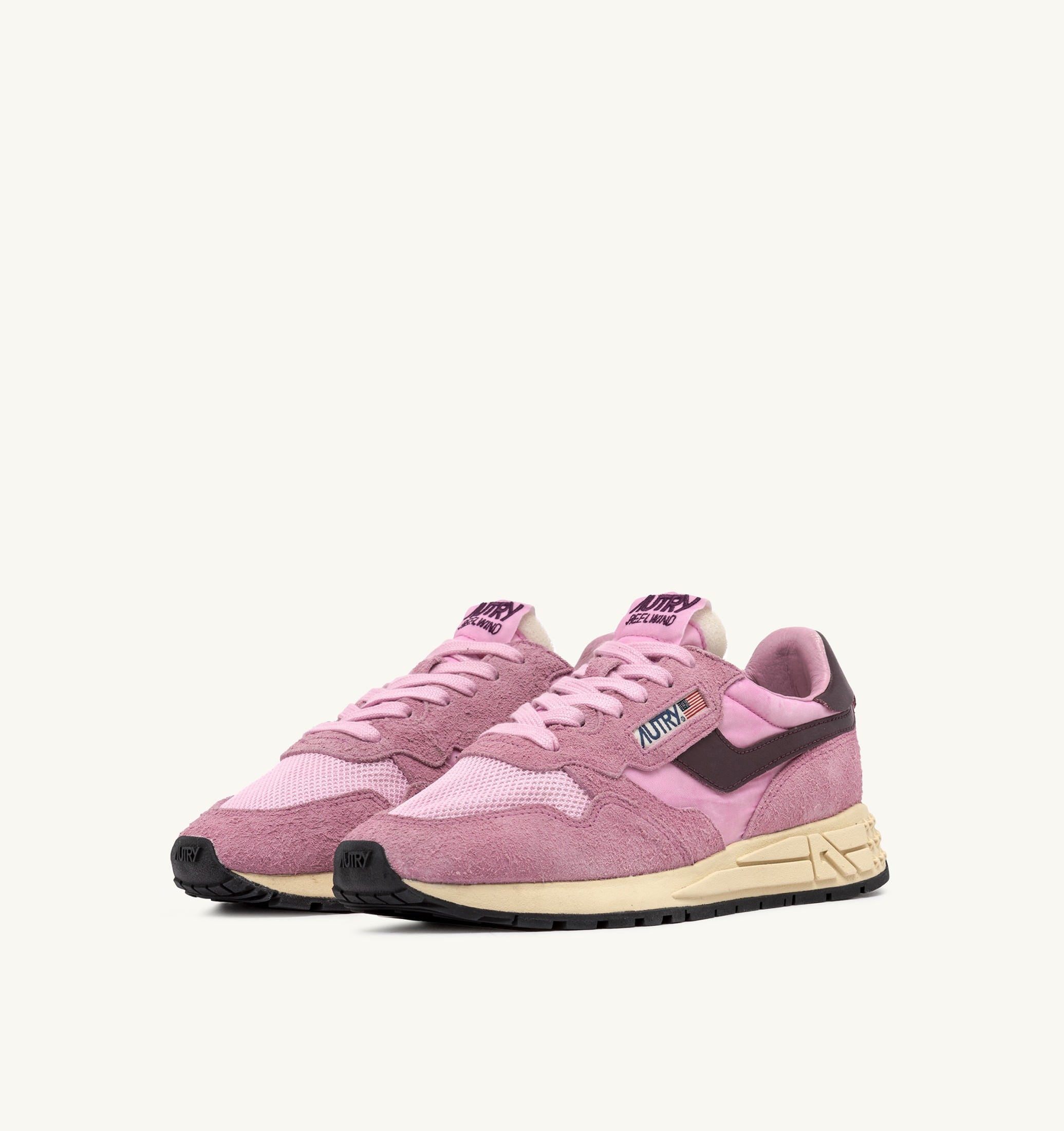 SNEAKERS REELWIND LOW IN SUEDE E NYLON ROSEATE E ROSE
