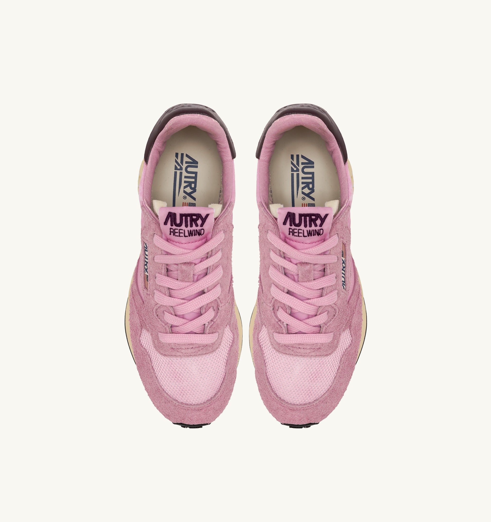 SNEAKERS REELWIND LOW IN SUEDE E NYLON ROSEATE E ROSE