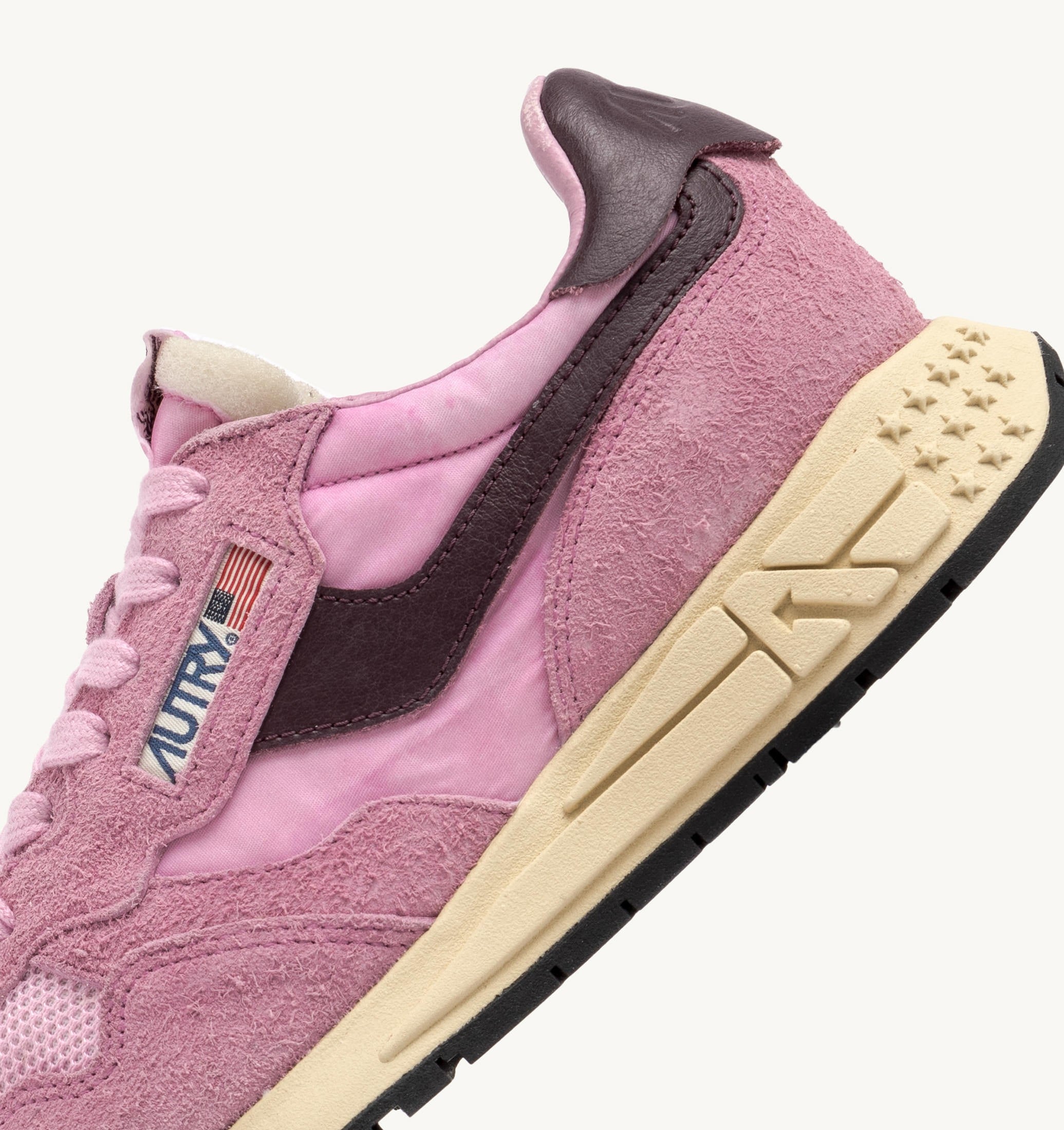 SNEAKERS REELWIND LOW IN SUEDE E NYLON ROSEATE E ROSE