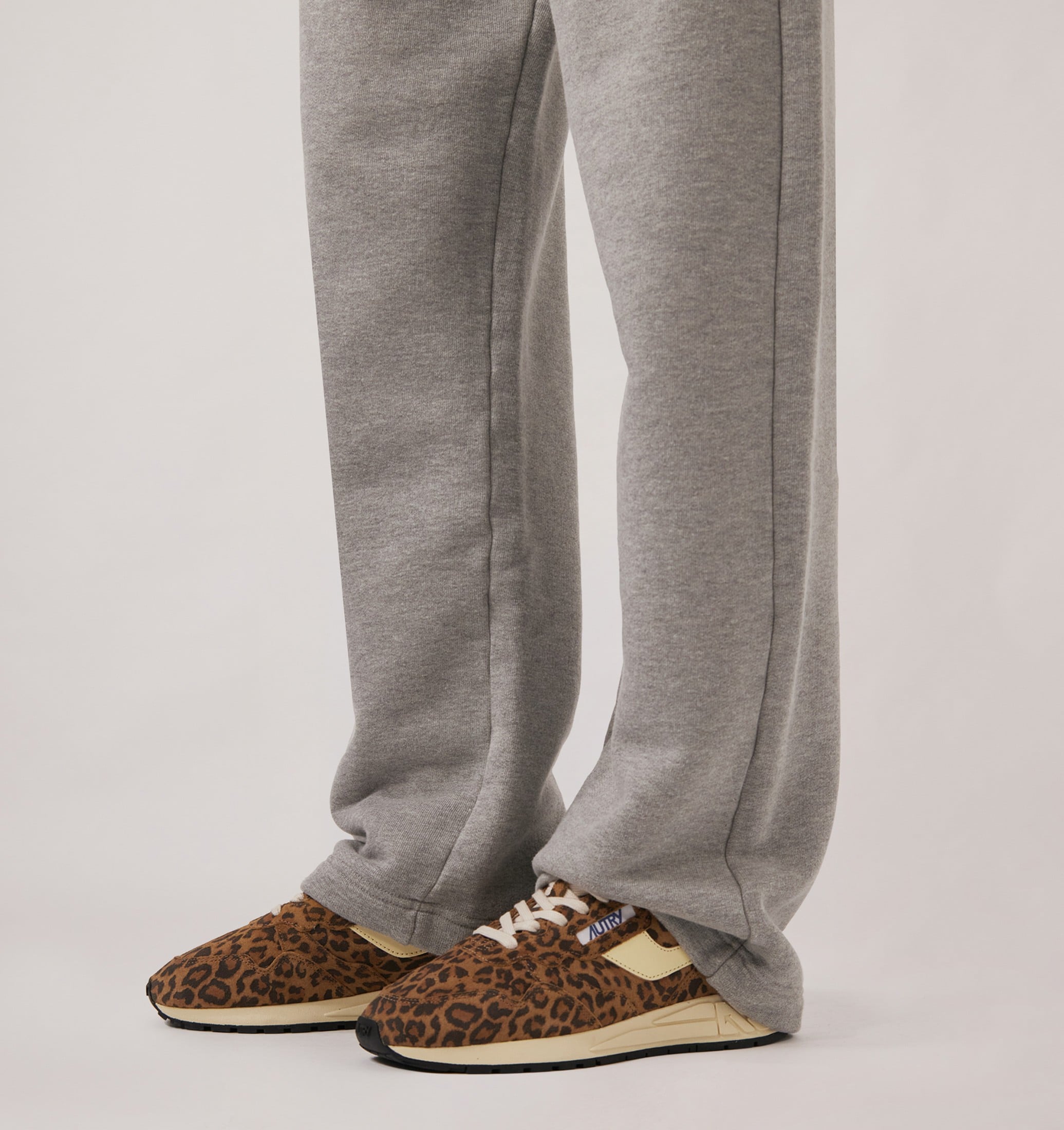 SNEAKERS REELWIND LOW IN SUEDE LEOPARD E PELLE RUTABAGA