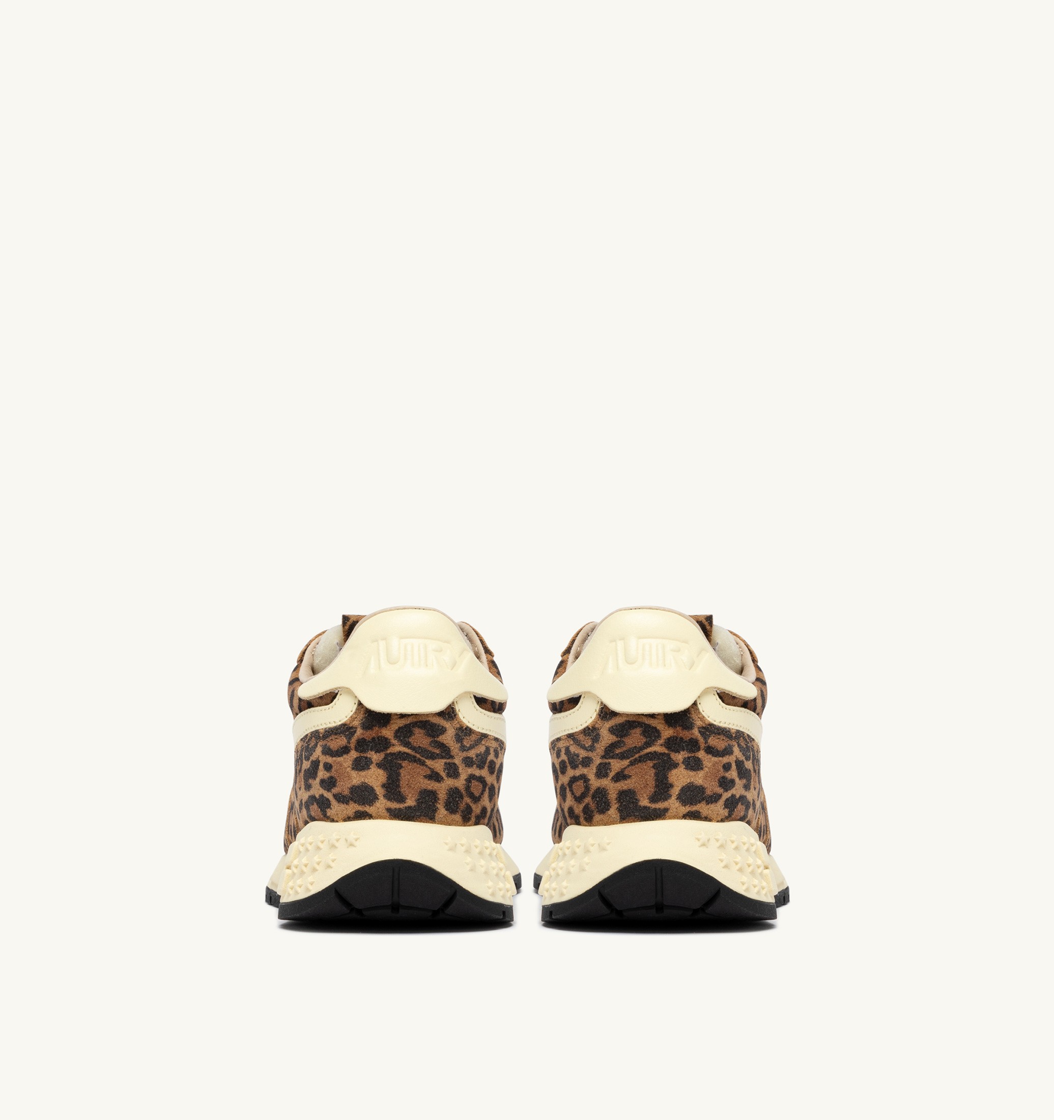 SNEAKERS REELWIND LOW IN SUEDE LEOPARD E PELLE RUTABAGA