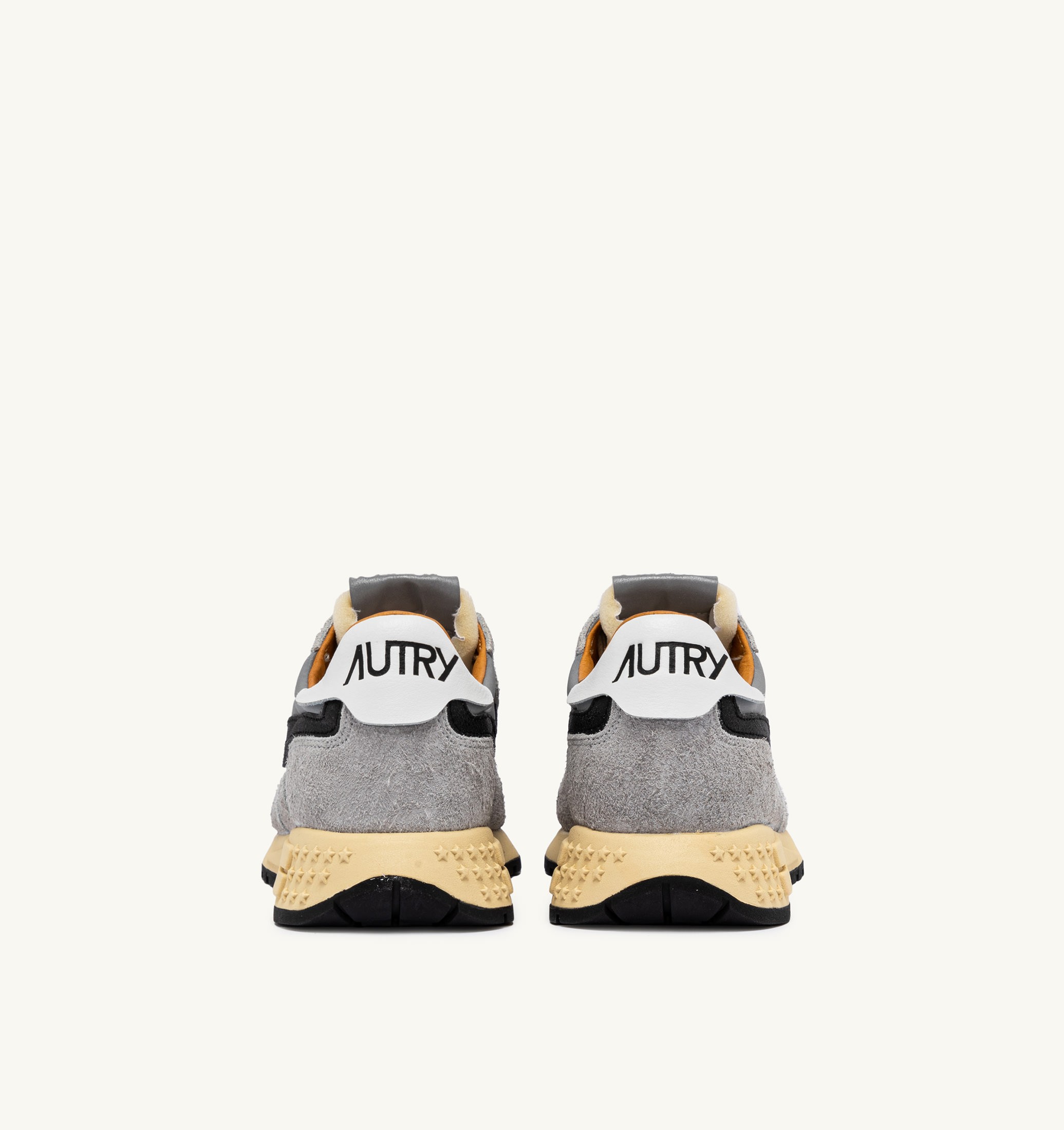 SNEAKERS REELWIND LOW IN SUEDE SAND E NYLON RIFLETTENTE