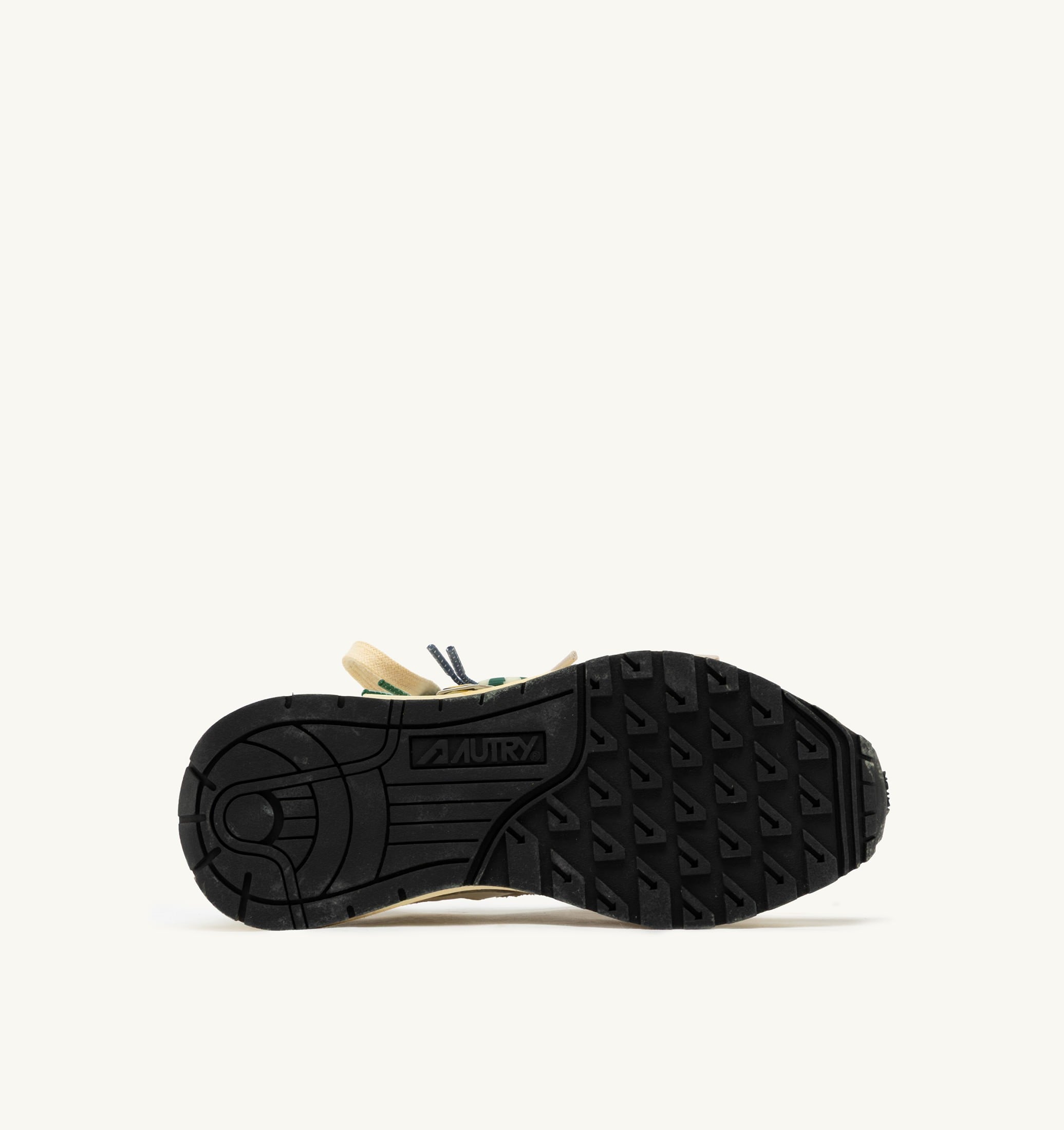 SNEAKERS REELWIND SUPER VINTAGE IN SUEDE E NYLON BIANCO E ECRU