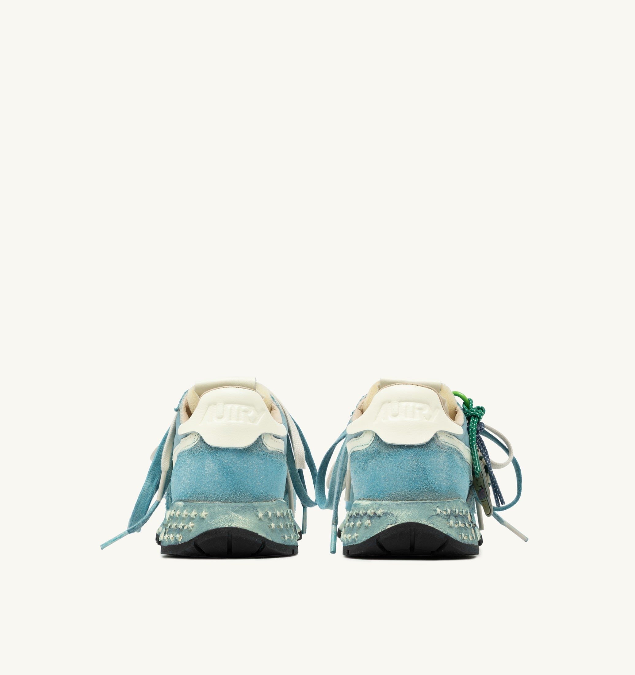 SNEAKERS REELWIND SUPER VINTAGE IN SUEDE E NYLON BIANCO E SPACE
