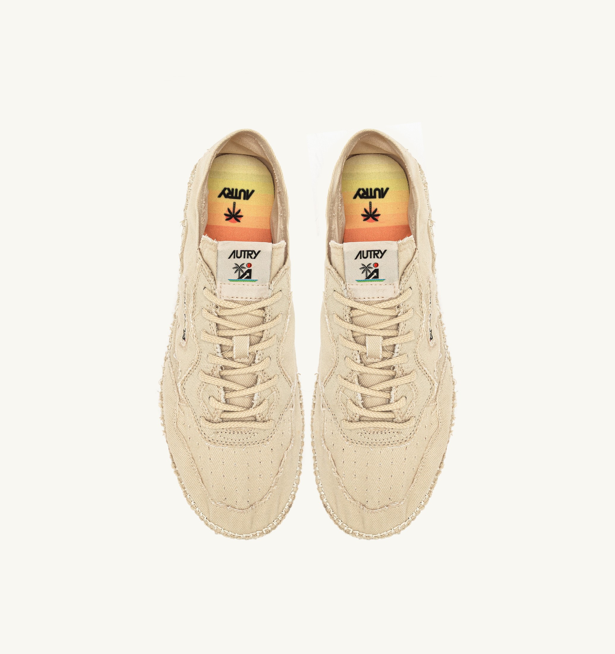 ESPADRILLAS SANDY IN CANVAS IVORY