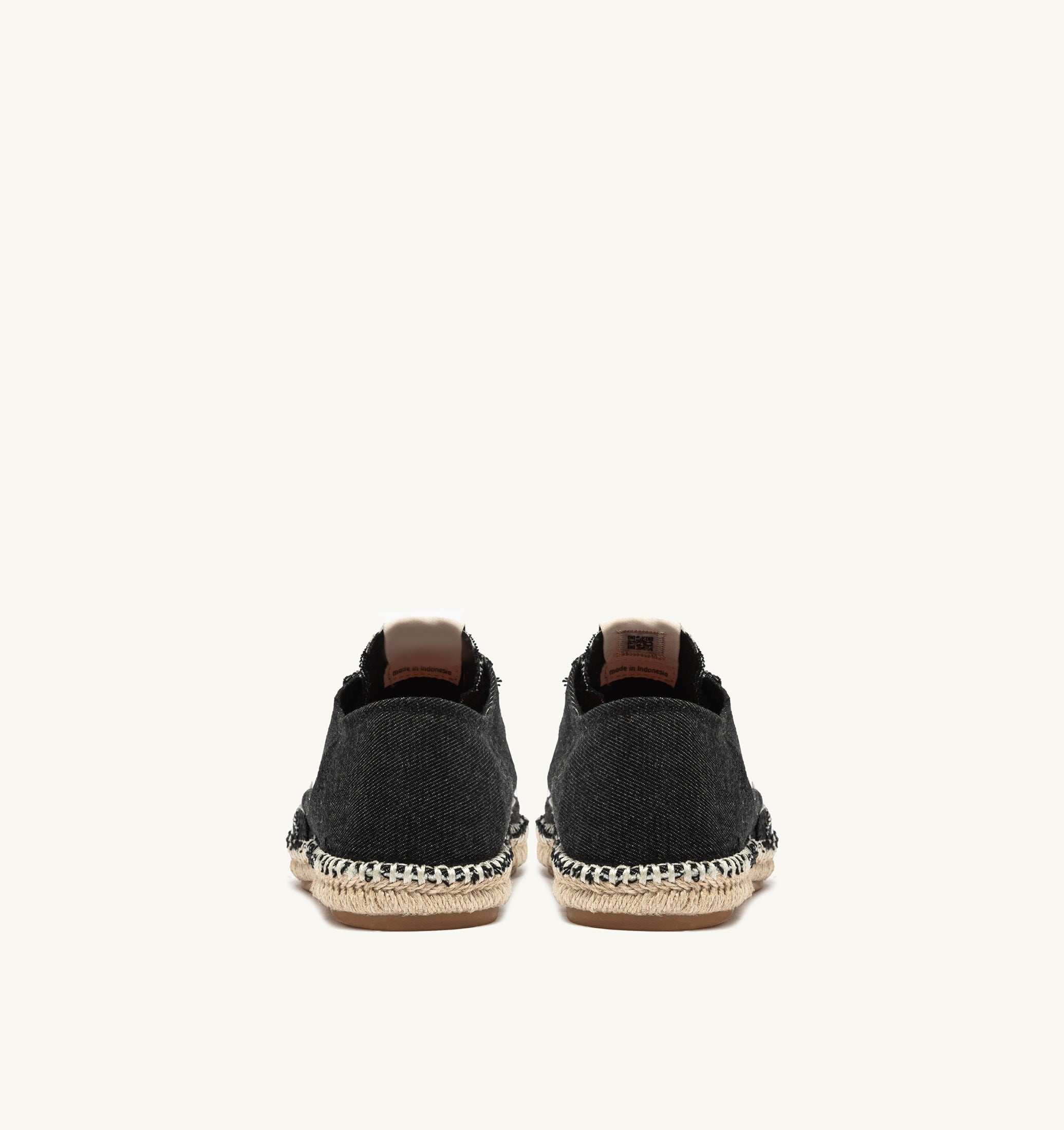 ESPADRILLAS SANDY IN CANVAS NERO