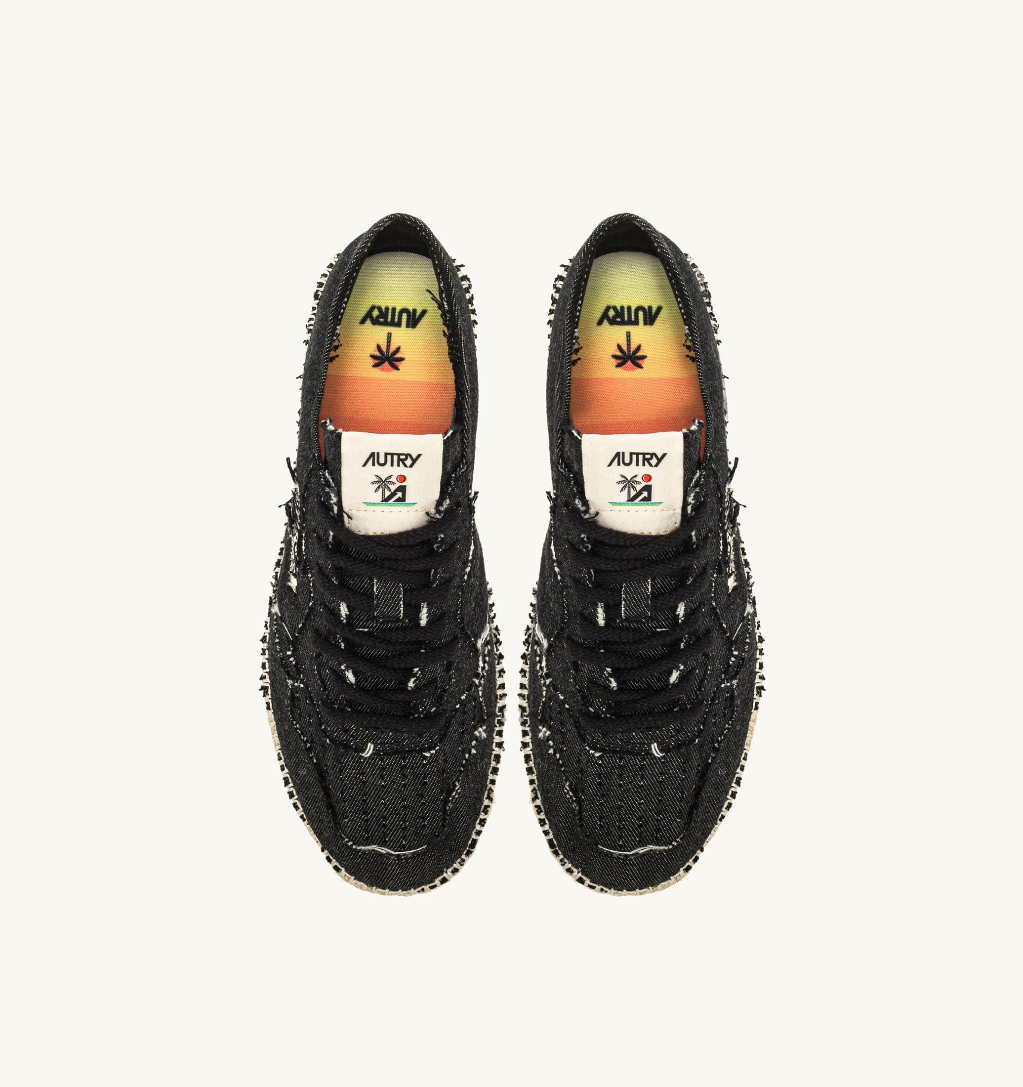 ESPADRILLAS SANDY IN CANVAS NERO