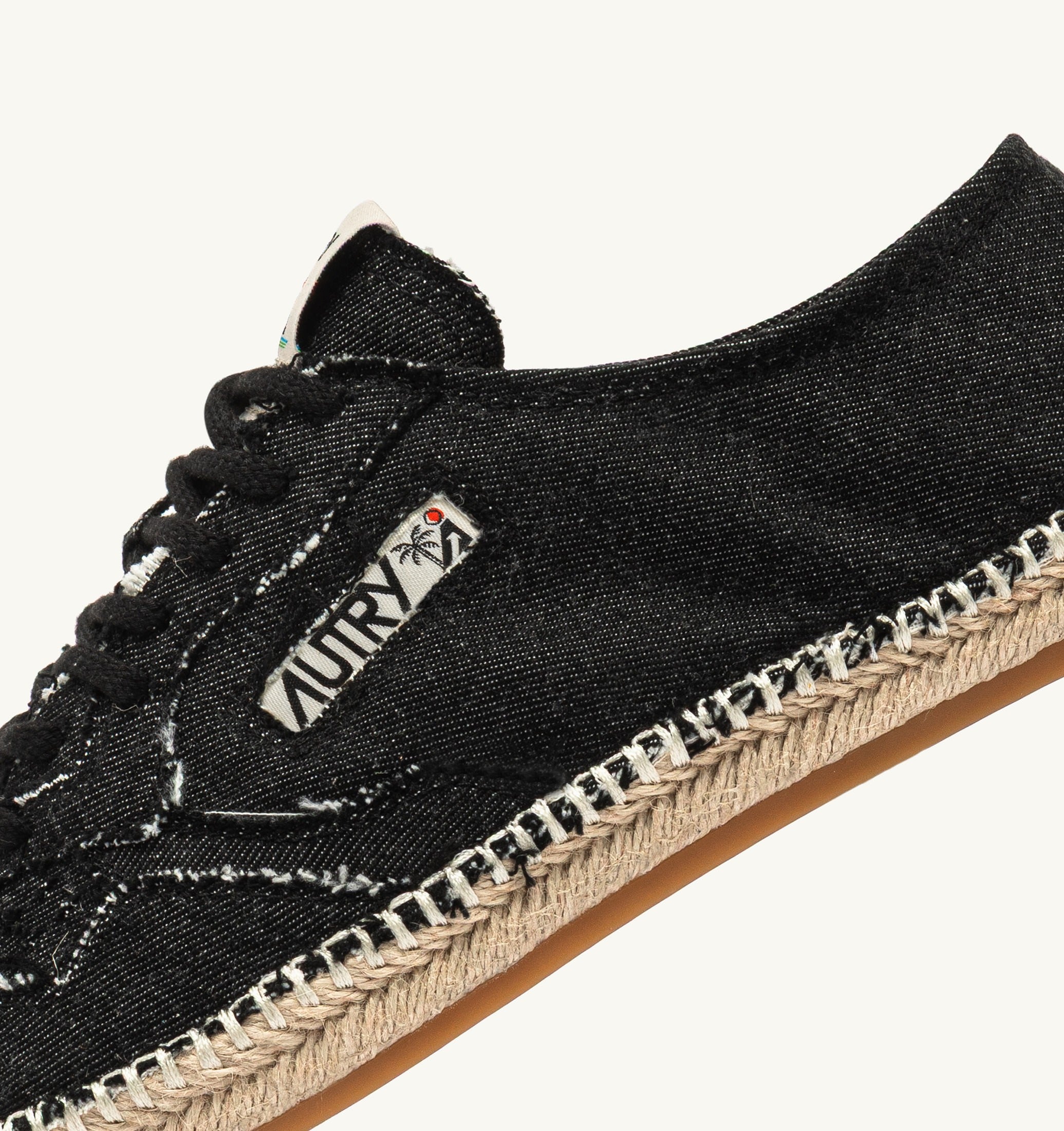 ESPADRILLAS SANDY IN CANVAS NERO