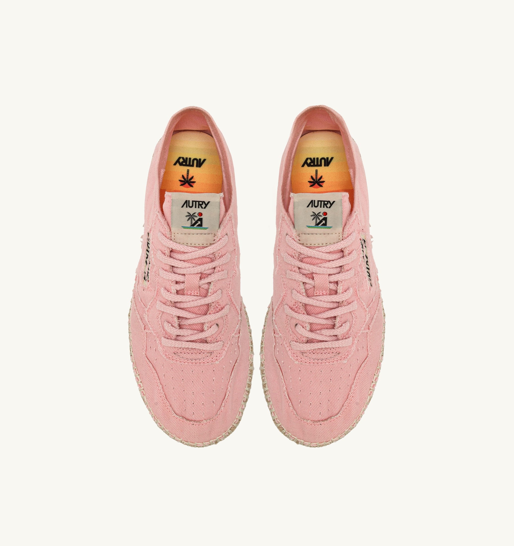 ESPADRILLAS SANDY IN CANVAS ROSA