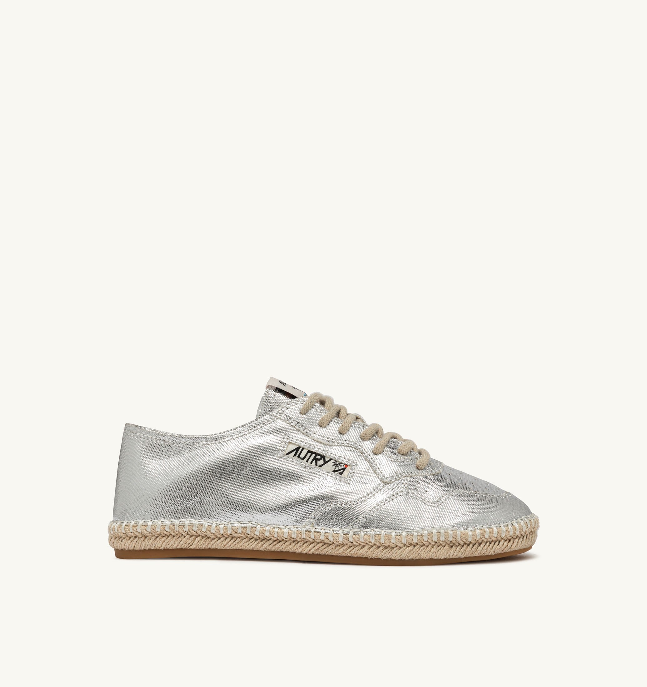 ESPADRILLAS SANDY IN CANVAS SILVER