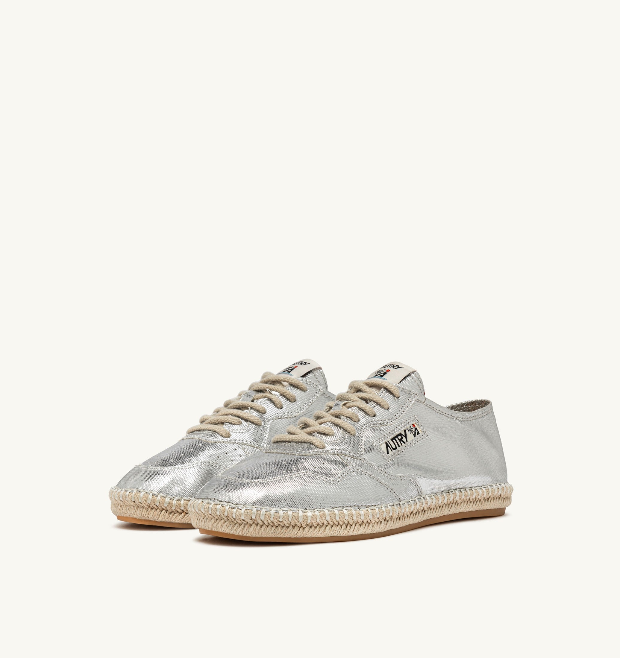 ESPADRILLAS SANDY IN CANVAS SILVER