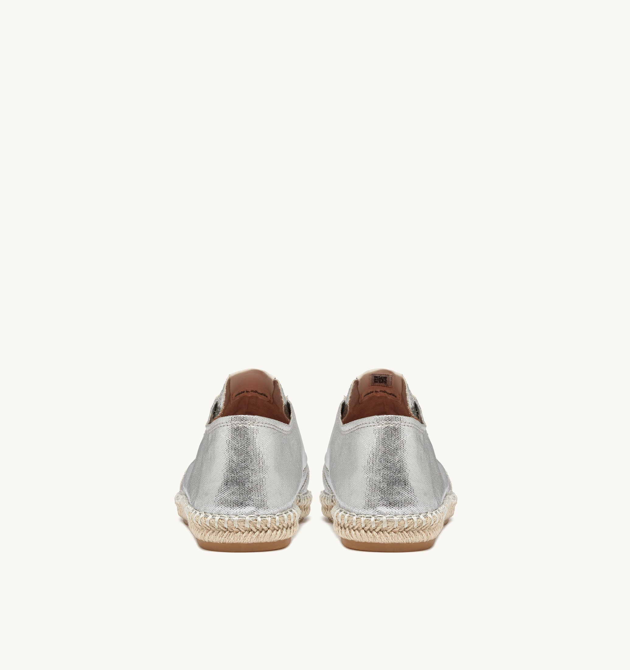 ESPADRILLAS SANDY IN CANVAS SILVER