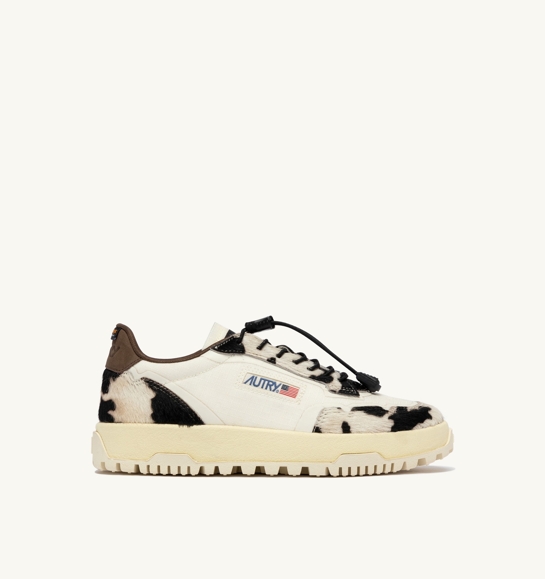 SNEAKERS WILDPACE LOW IN CORDURA E PELLE MARSHMALLOW E COW