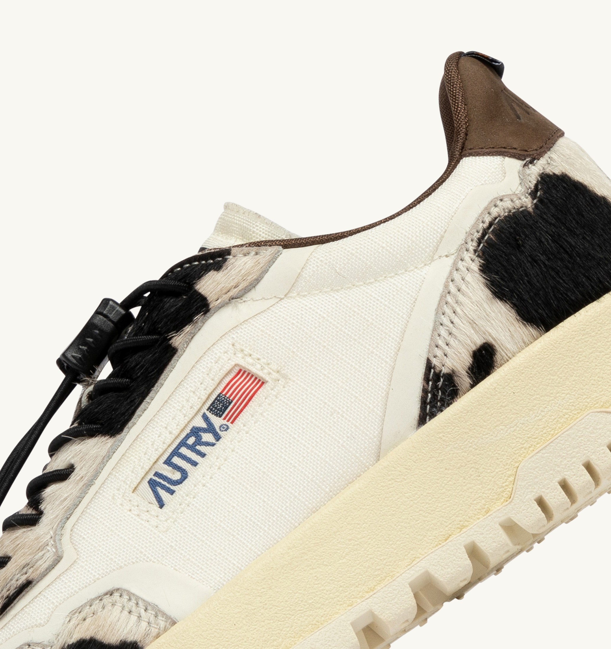 SNEAKERS WILDPACE LOW IN CORDURA E PELLE MARSHMALLOW E COW