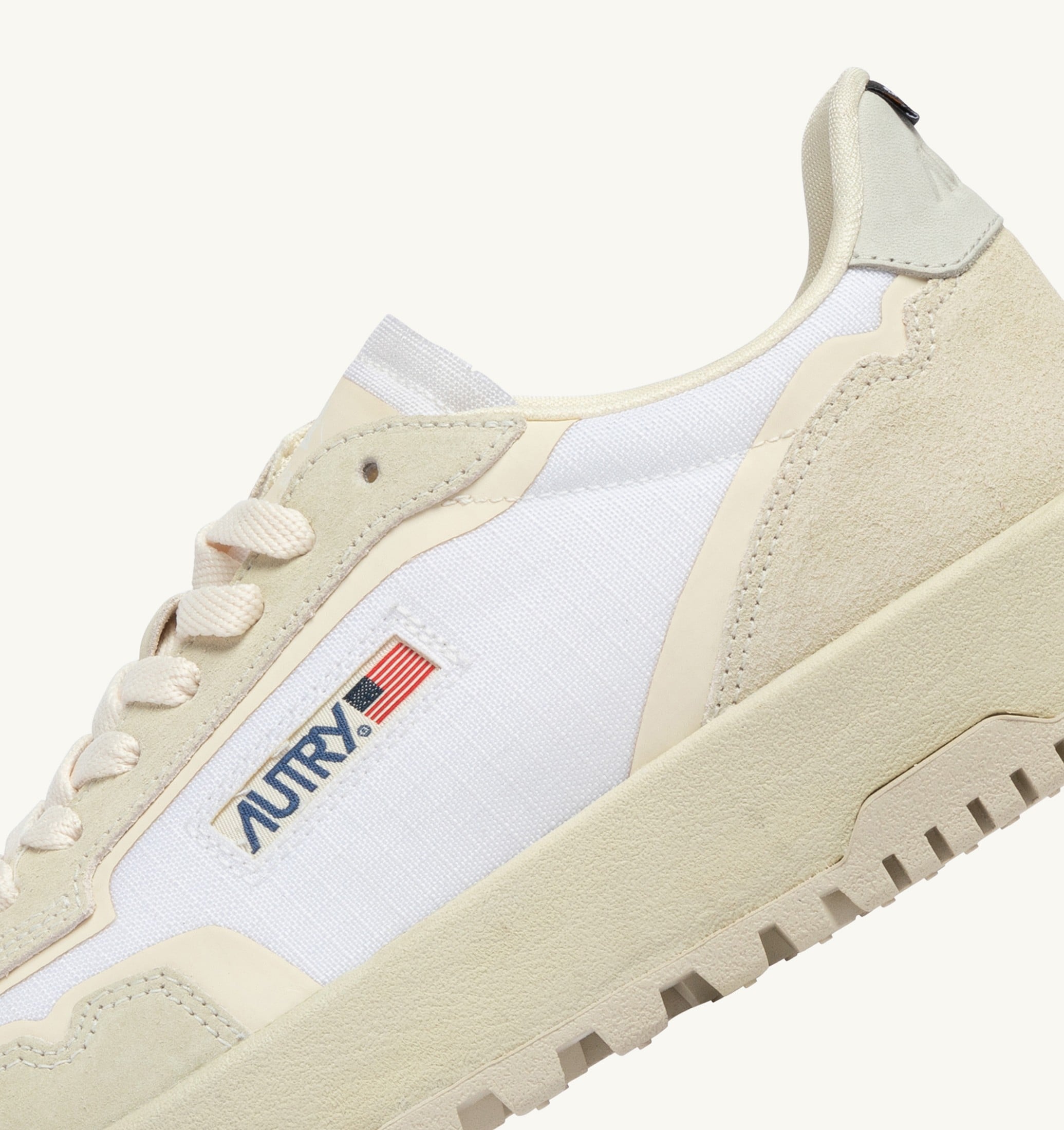 SNEAKERS WILDPACE LOW IN CORDURA E SUEDE BIANCO