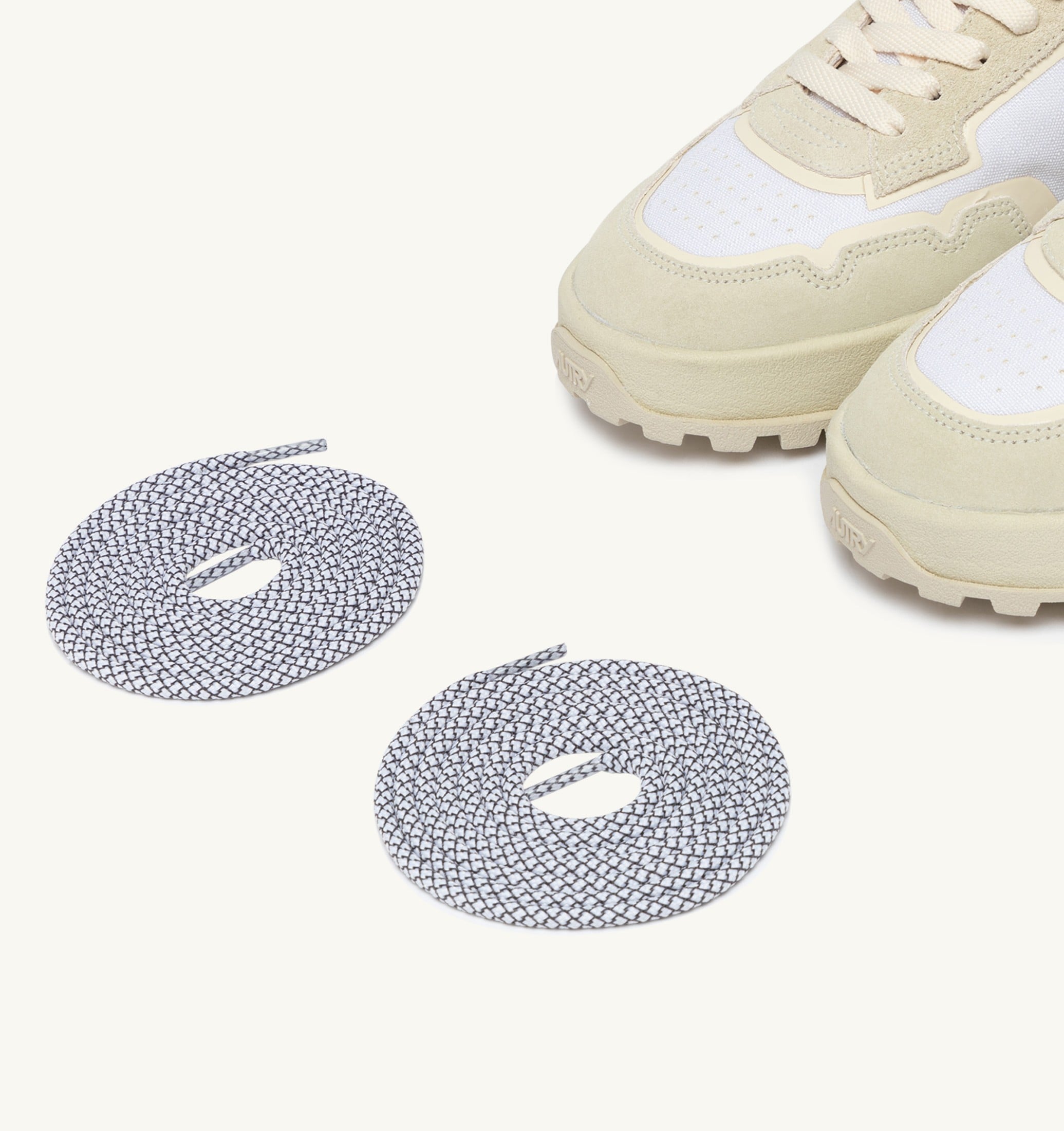 SNEAKERS WILDPACE LOW IN CORDURA E SUEDE BIANCO