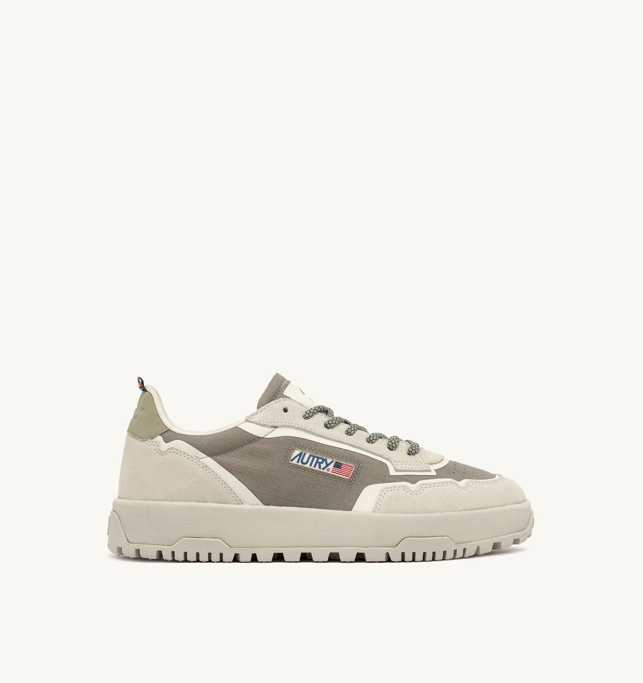 SNEAKERS WILDPACE LOW IN CORDURA E SUEDE COLORE ELMOND E BIANCO