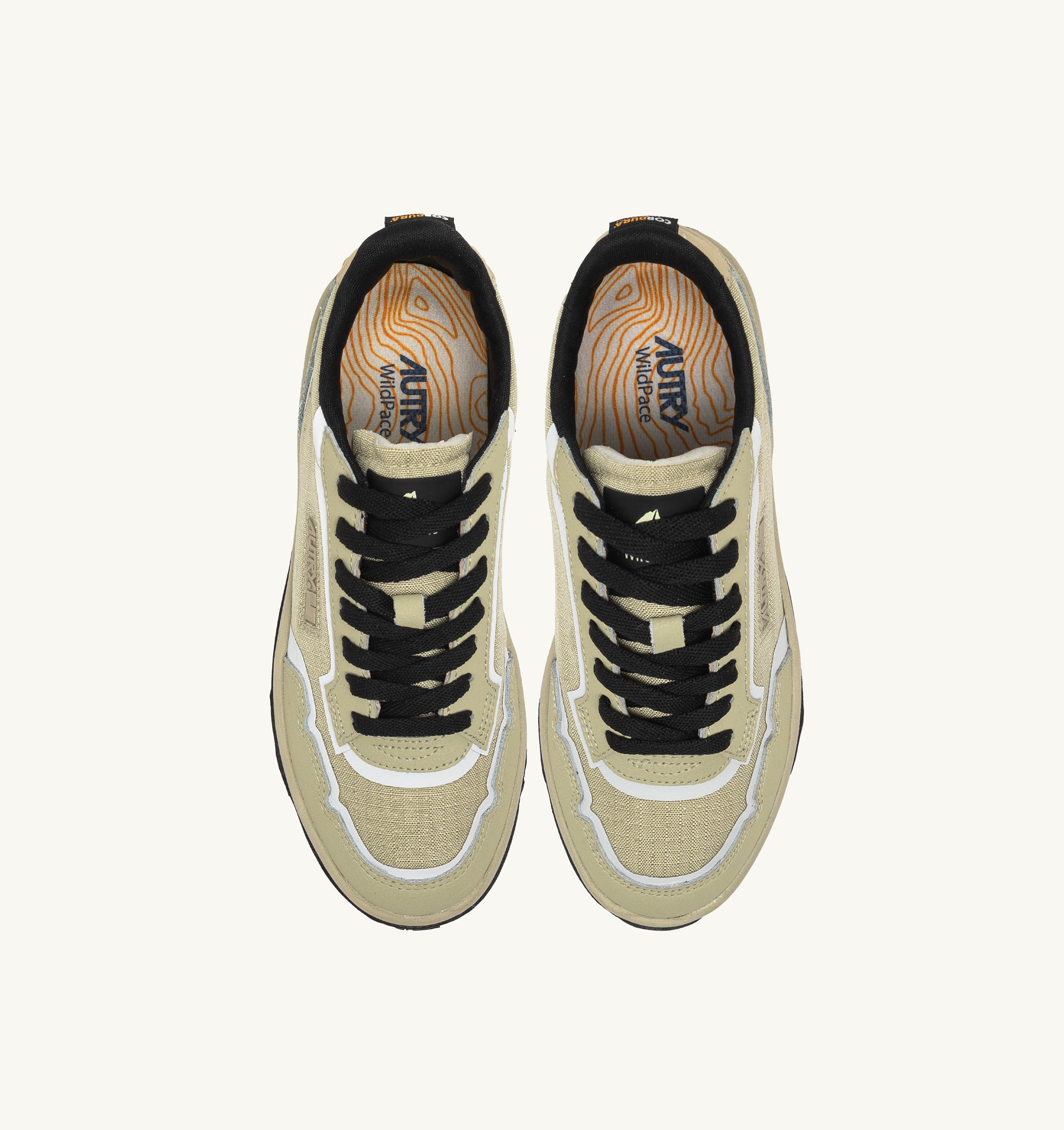 SNEAKERS WILDPACE LOW IN NYLON RIPSTOP E PELLE TIDAL FOAM E REFLEX