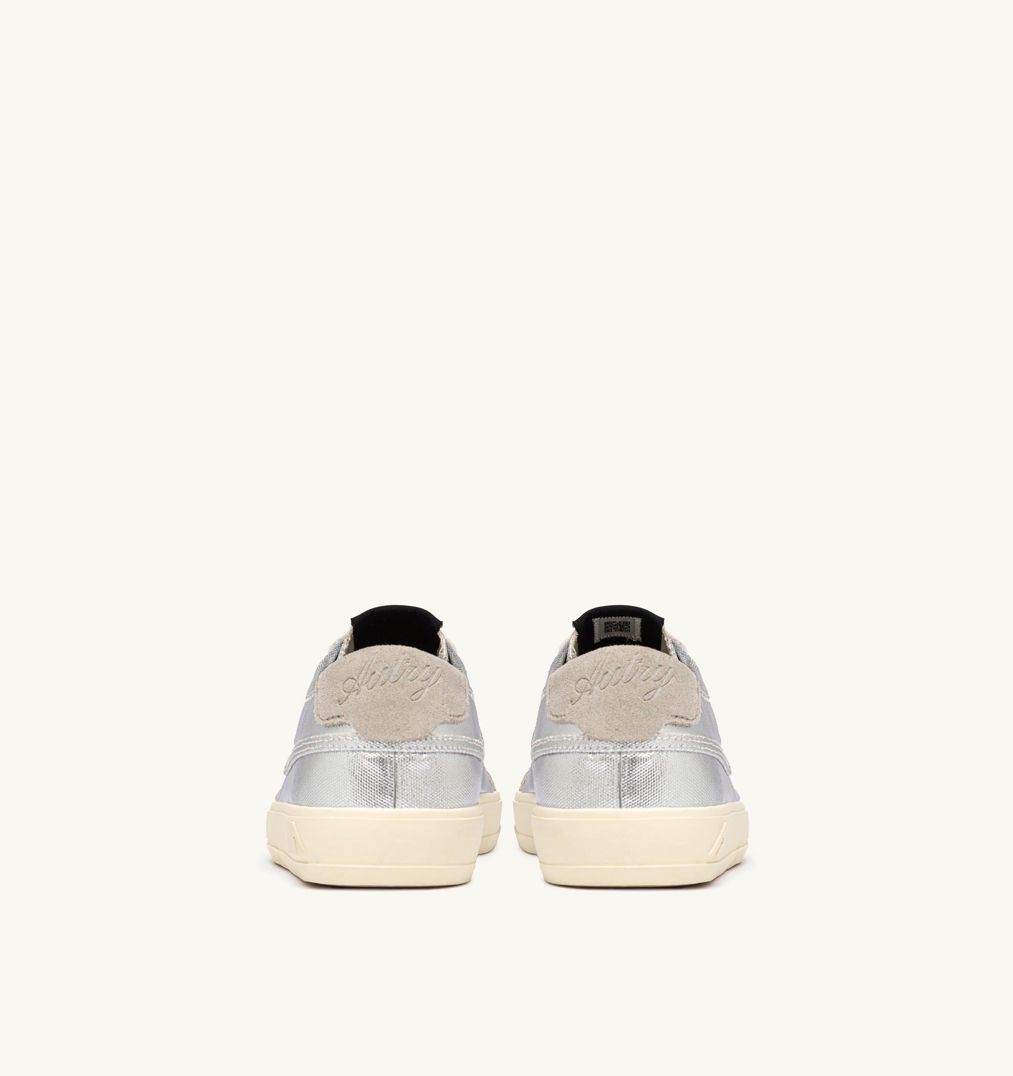 SNEAKERS WINDSCAPE LOW IN CANVAS ARGENTO