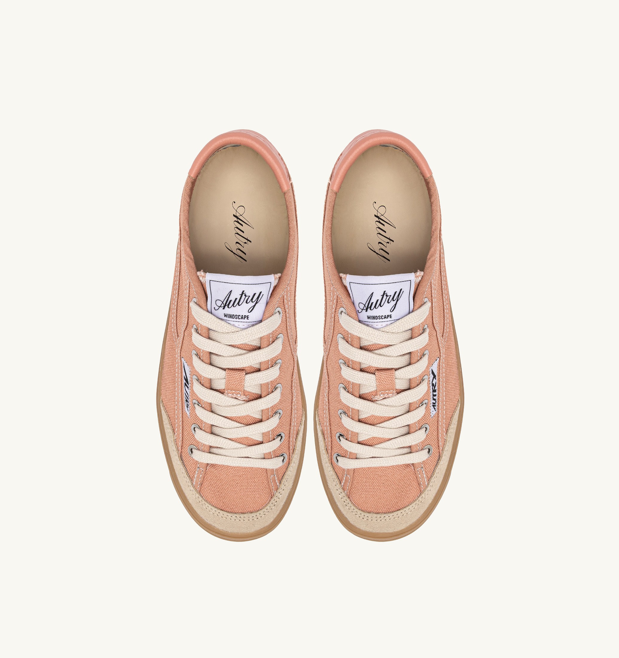SNEAKERS WINDSCAPE LOW IN CANVAS CLAY