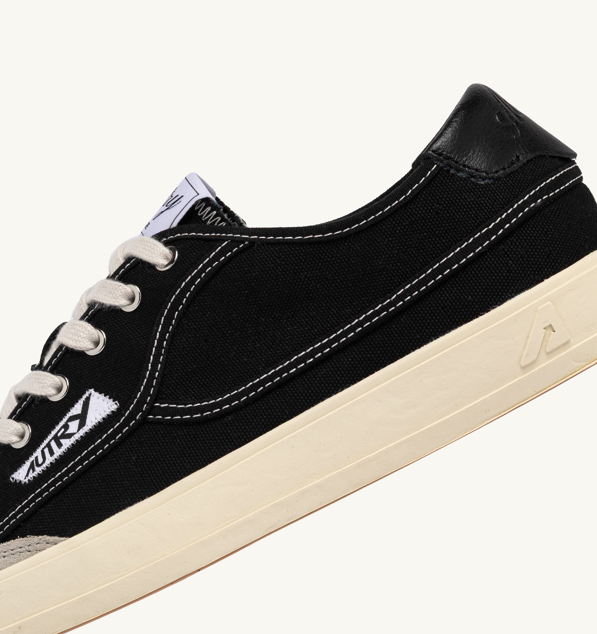 SNEAKERS WINDSCAPE LOW IN CANVAS NERO
