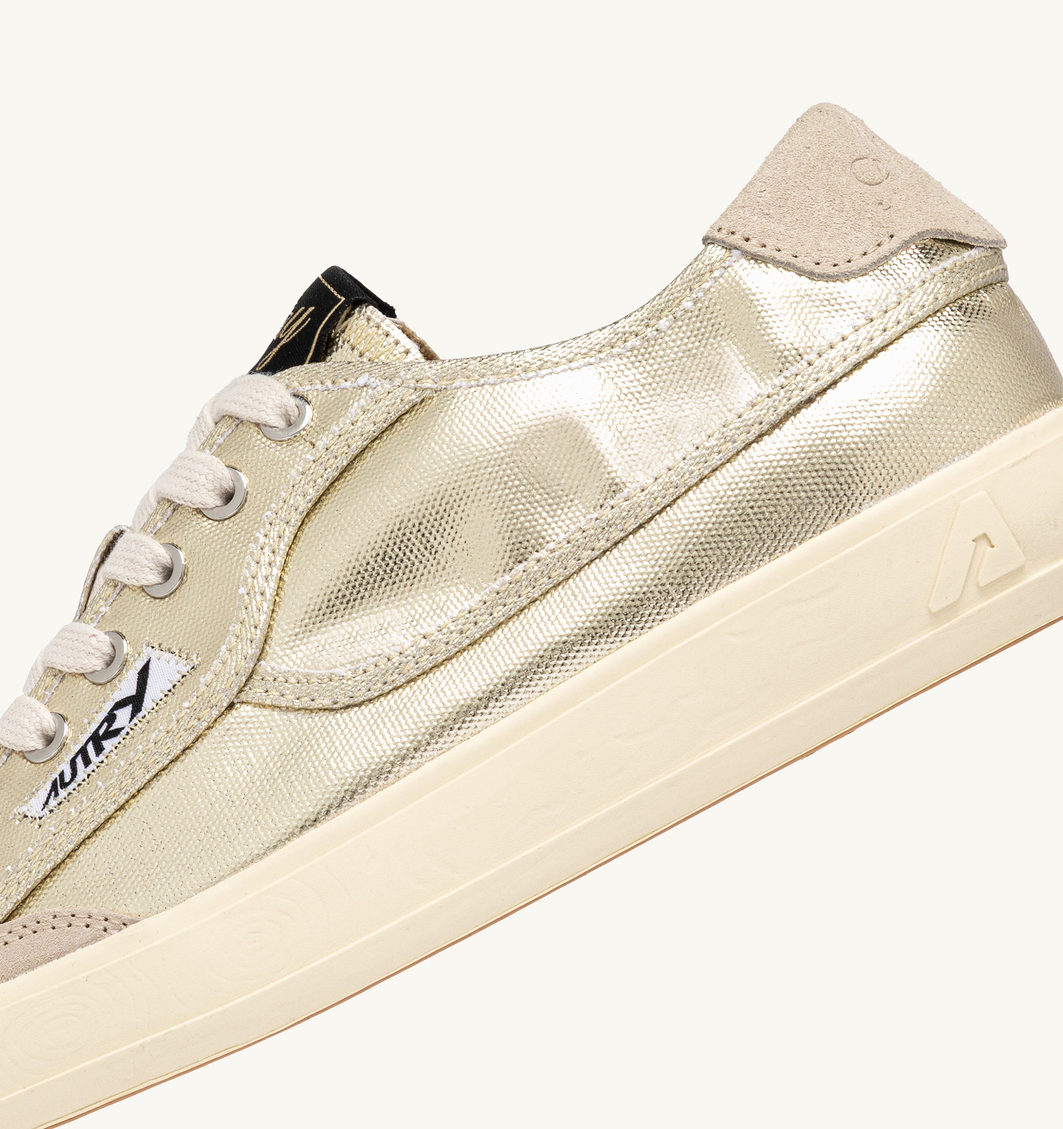 SNEAKERS WINDSCAPE LOW IN CANVAS PLATINO