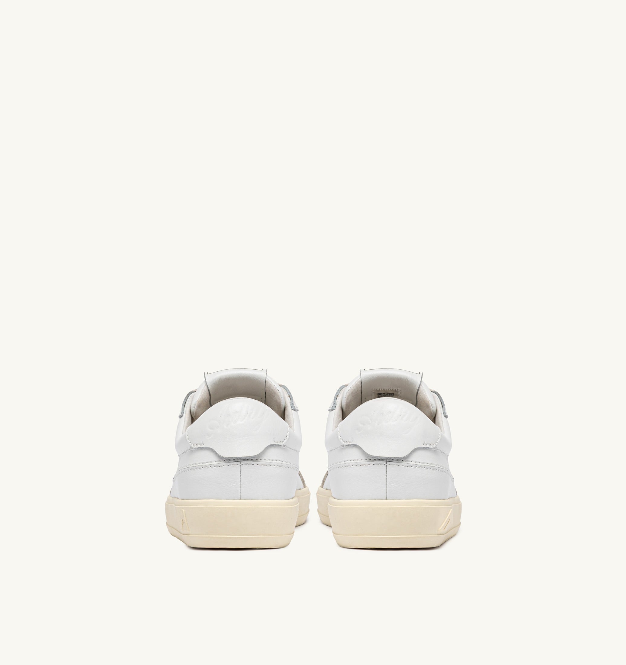 SNEAKERS WINDSCAPE LOW IN PELLE BIANCA