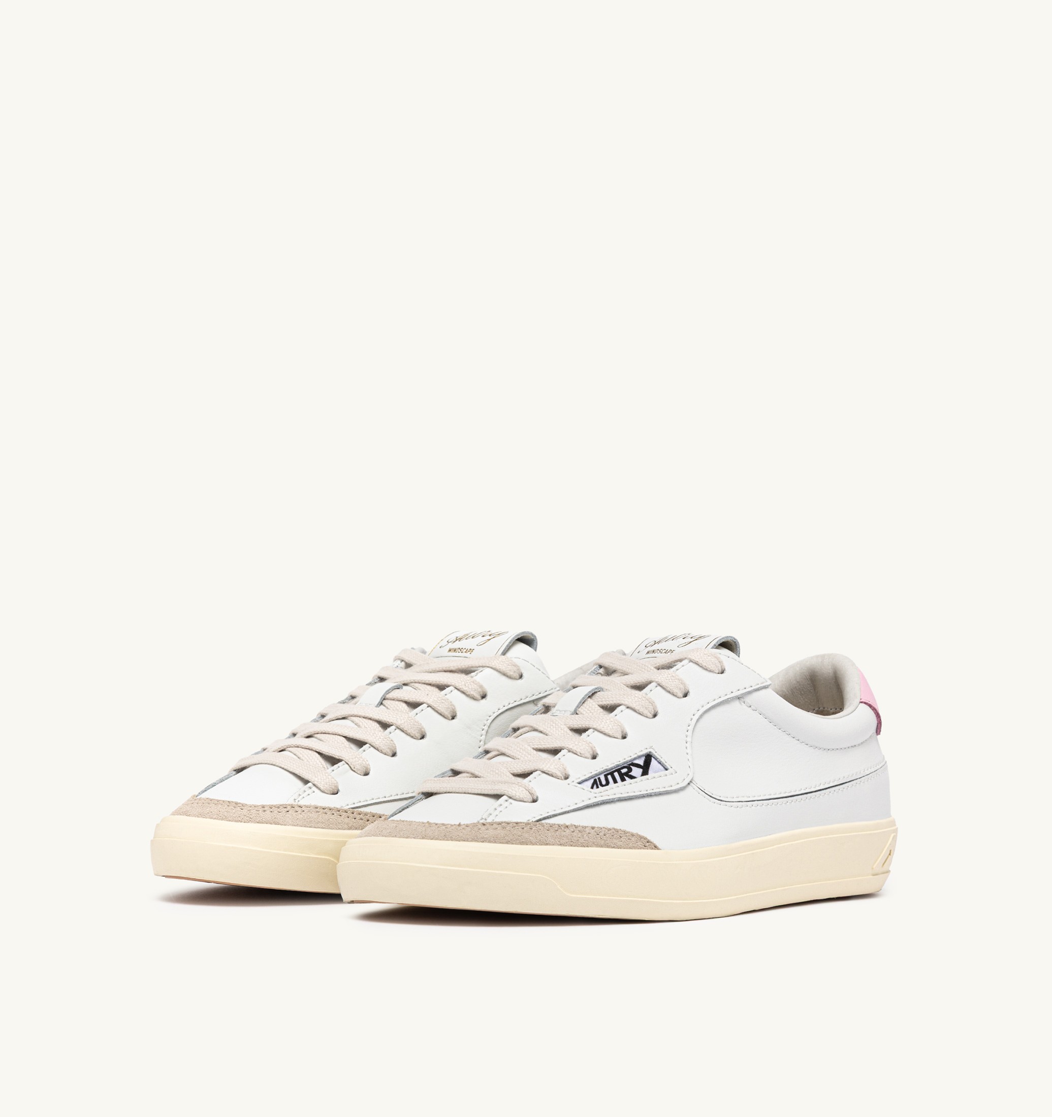 SNEAKERS WINDSCAPE LOW IN PELLE BIANCA E FAIRY TALE