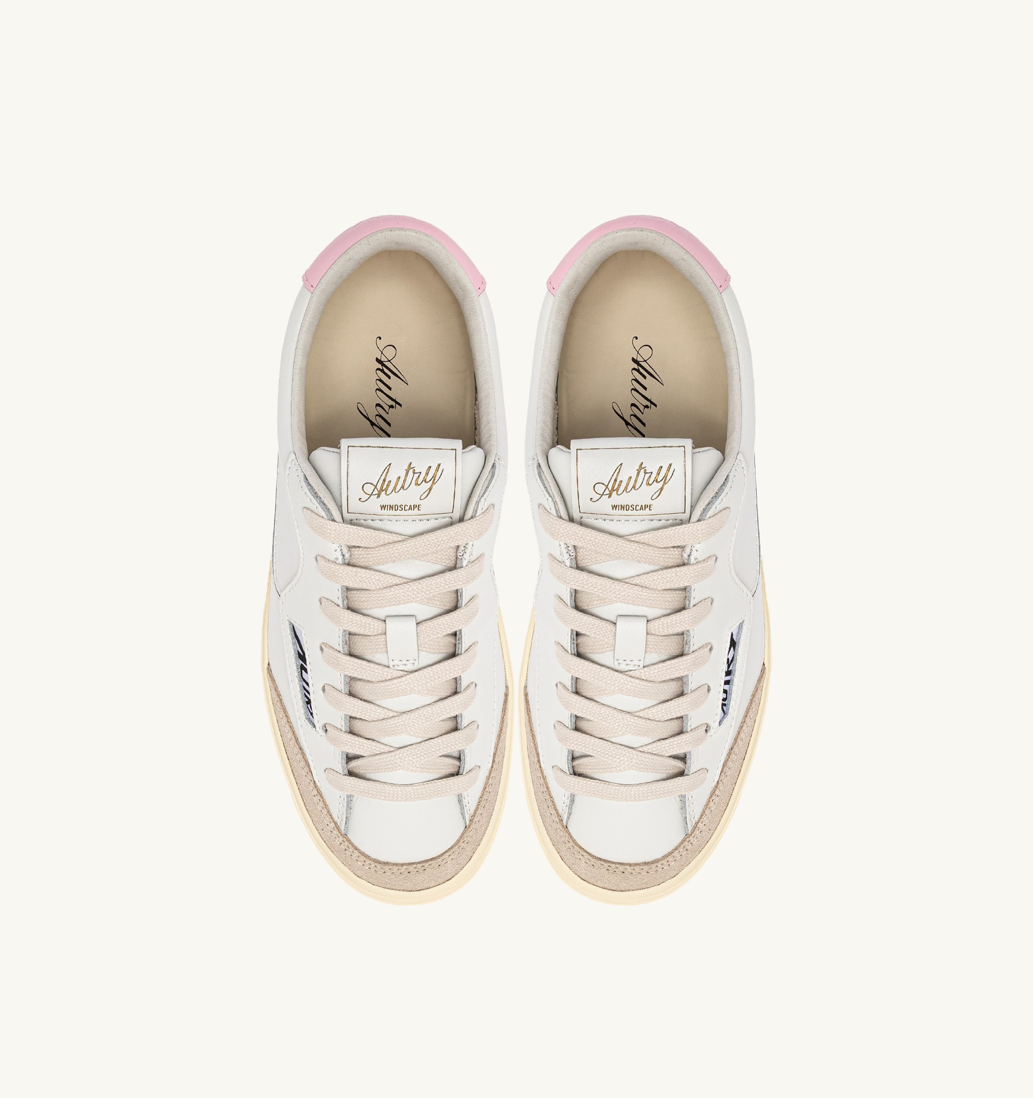 SNEAKERS WINDSCAPE LOW IN PELLE BIANCA E FAIRY TALE