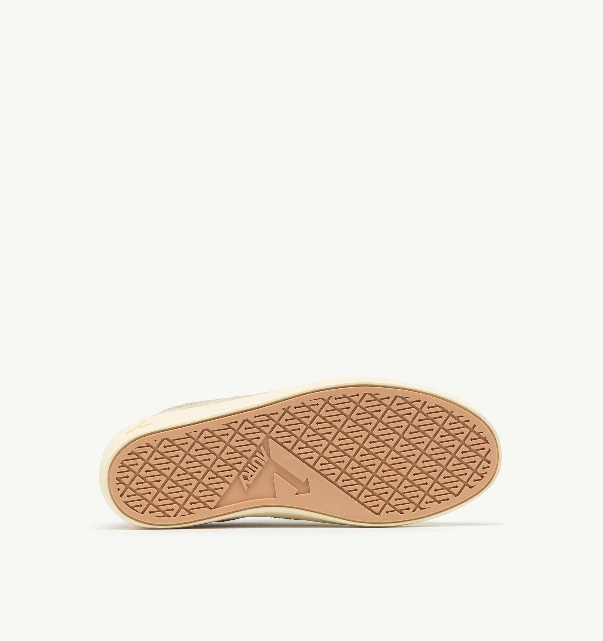 SNEAKERS WINDSCAPE LOW IN SUEDE LAMINATO PLATINO E SAND