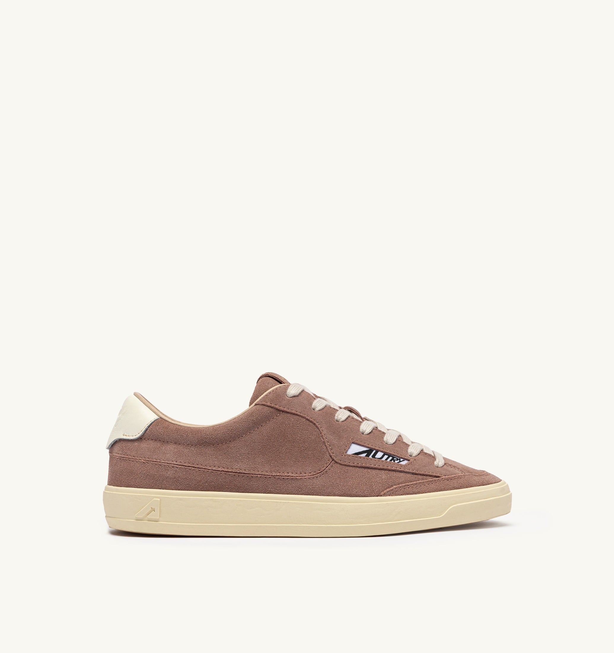 SNEAKERS WINDSCAPE LOW IN SUEDE PIGEON E MARSHMALLOW